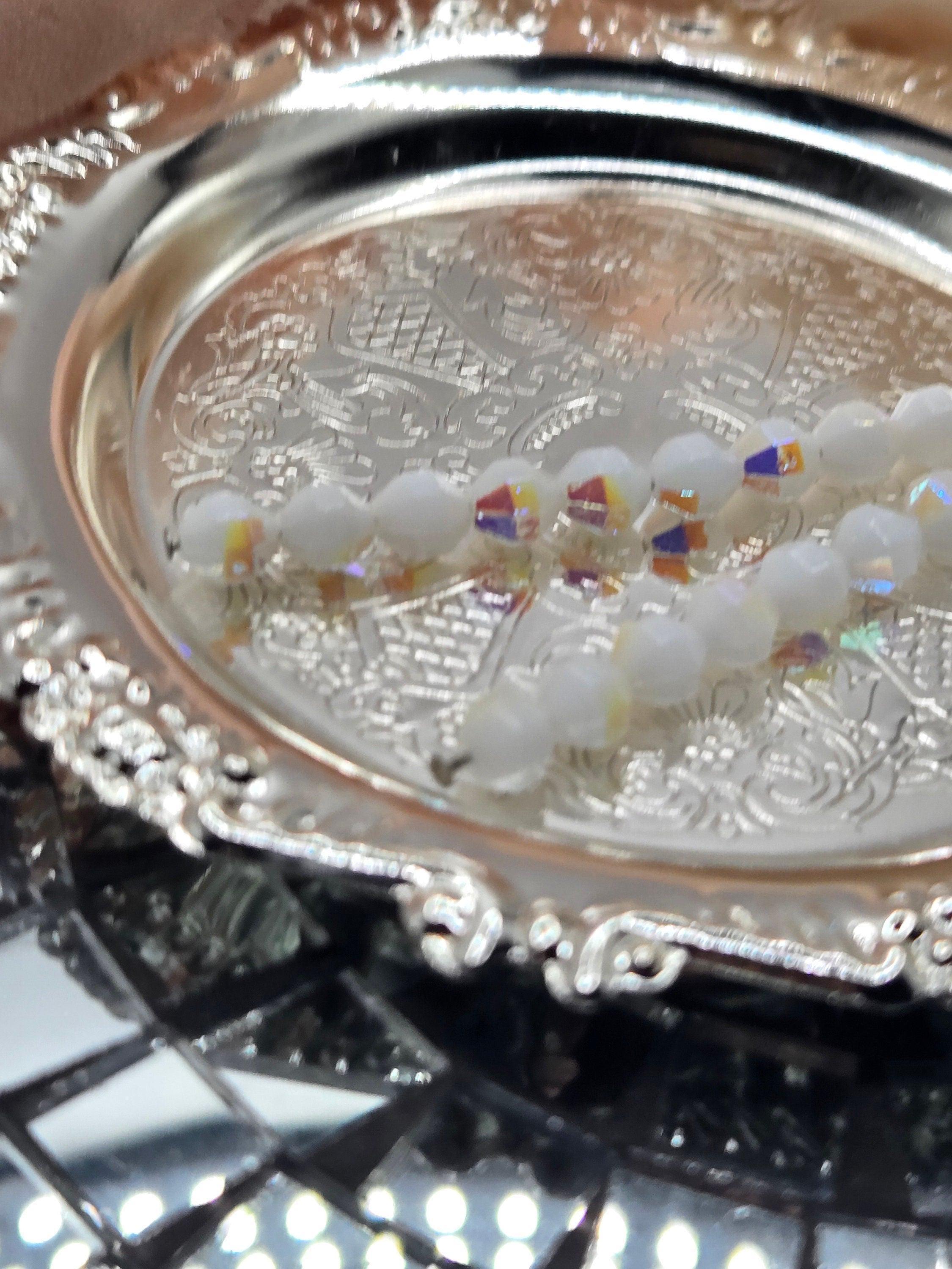 Vintage Crystal Beads: 1949 Germany Chalk White AB Fire Polished, 6mm (40pcs)