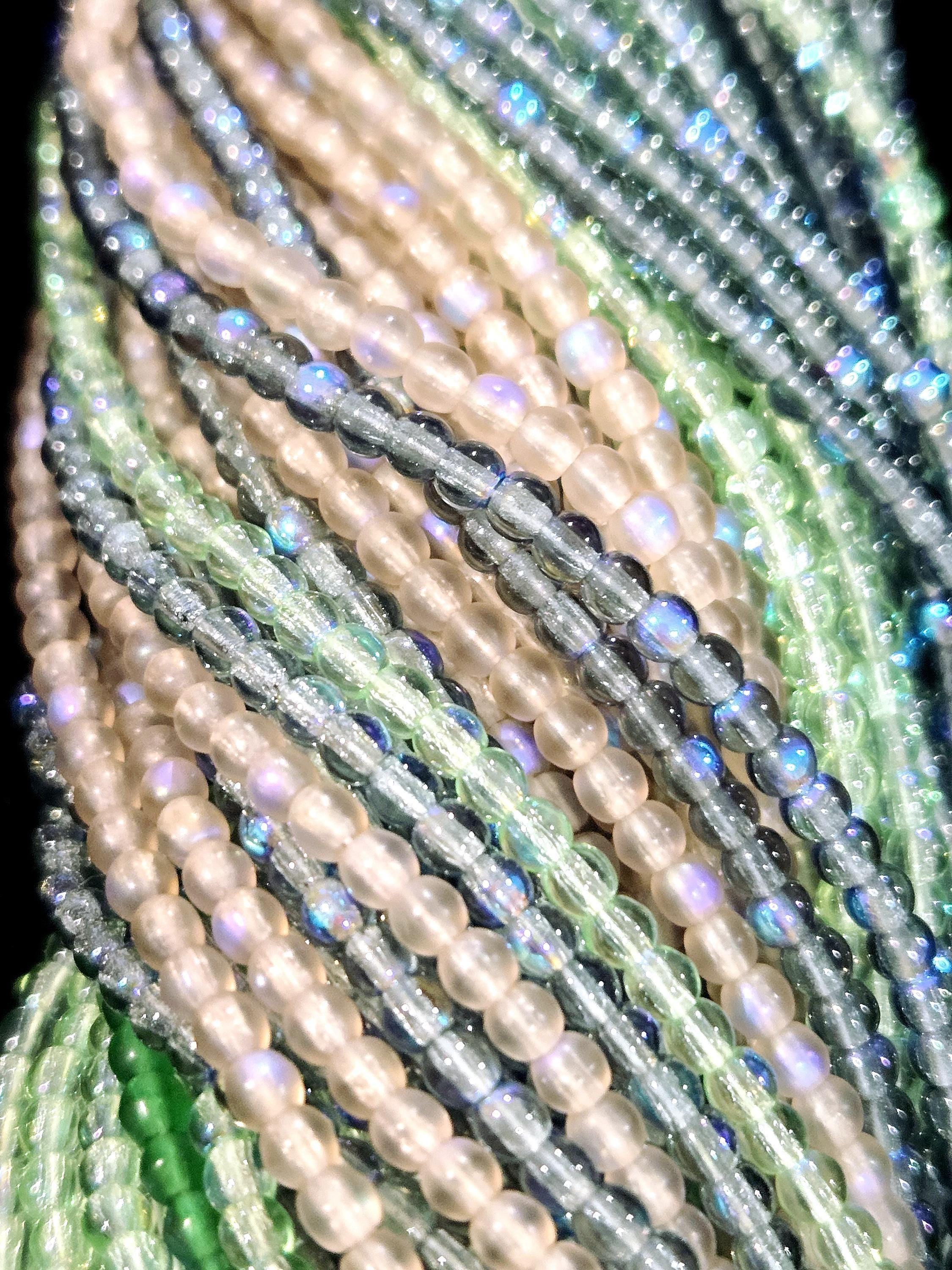 Czech Round 4mm Druk Beads, (200 Pcs), Sparkling Glass Beads for Jewelry Making & Crafts