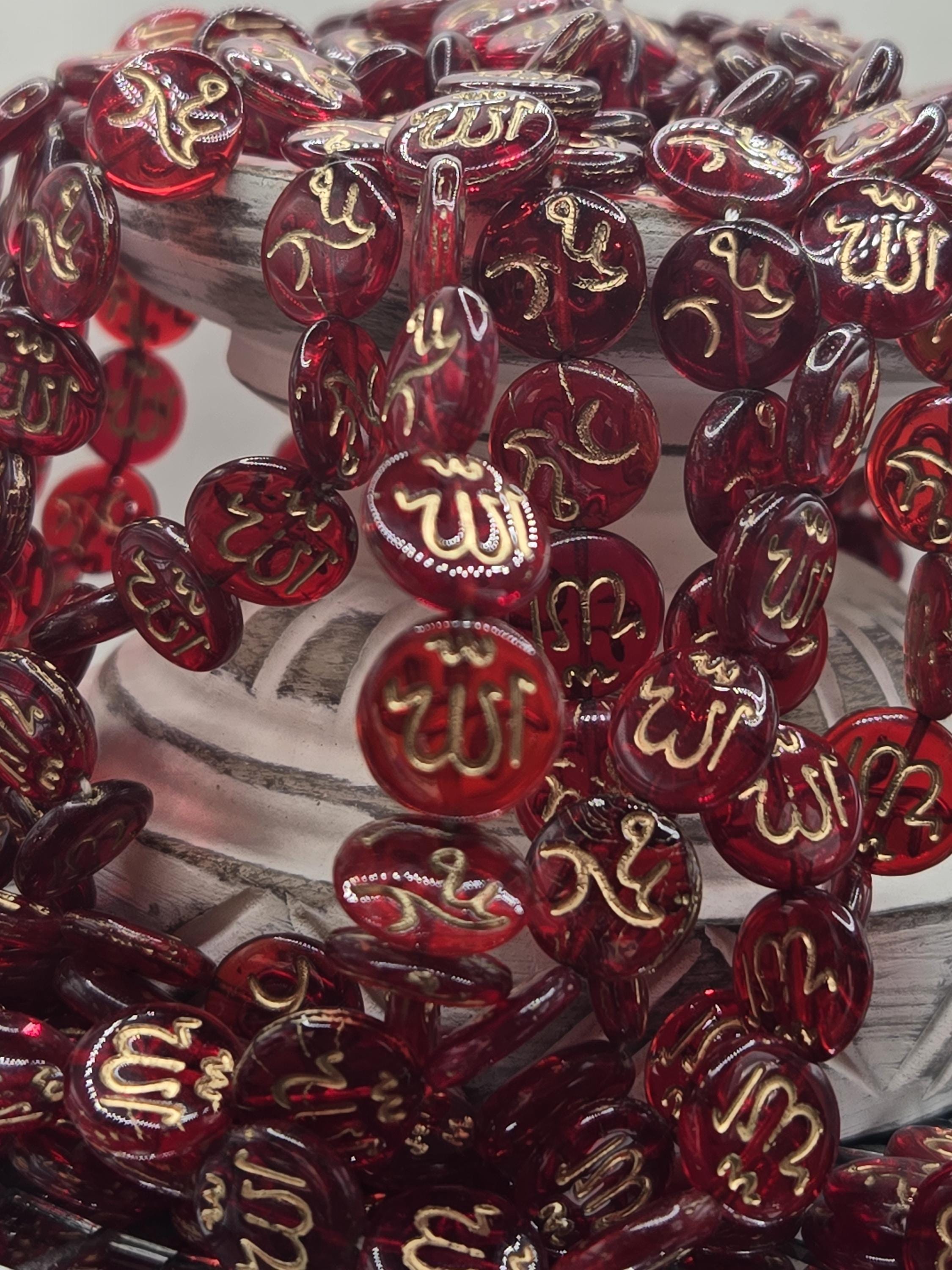 Feng Shui Beads: Vintage Czech Glass Coin Style (8mm, 24" Strand)