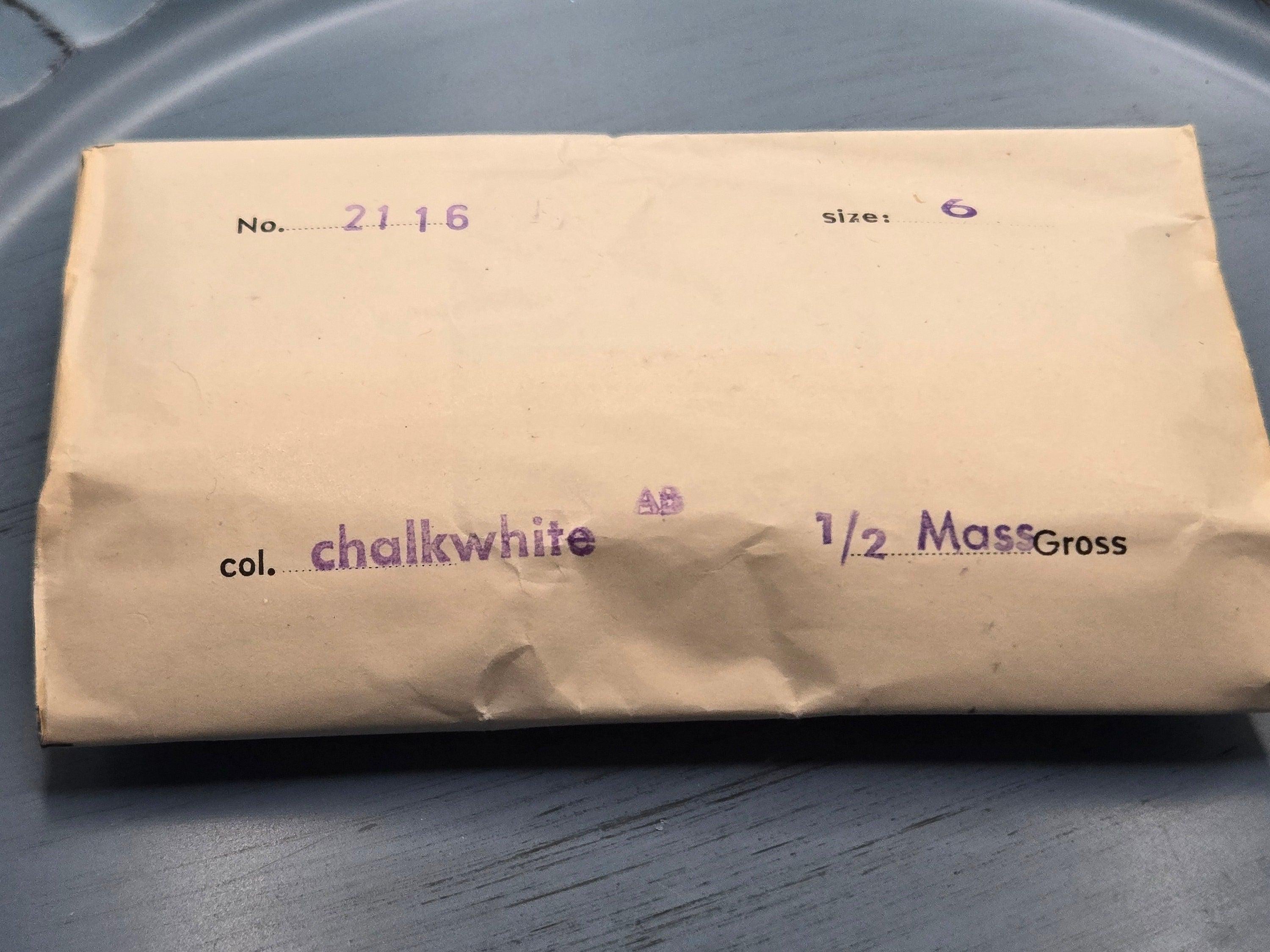 6mm Crystal Glass 24-facet Chalk White AB Finish (50 pcs)