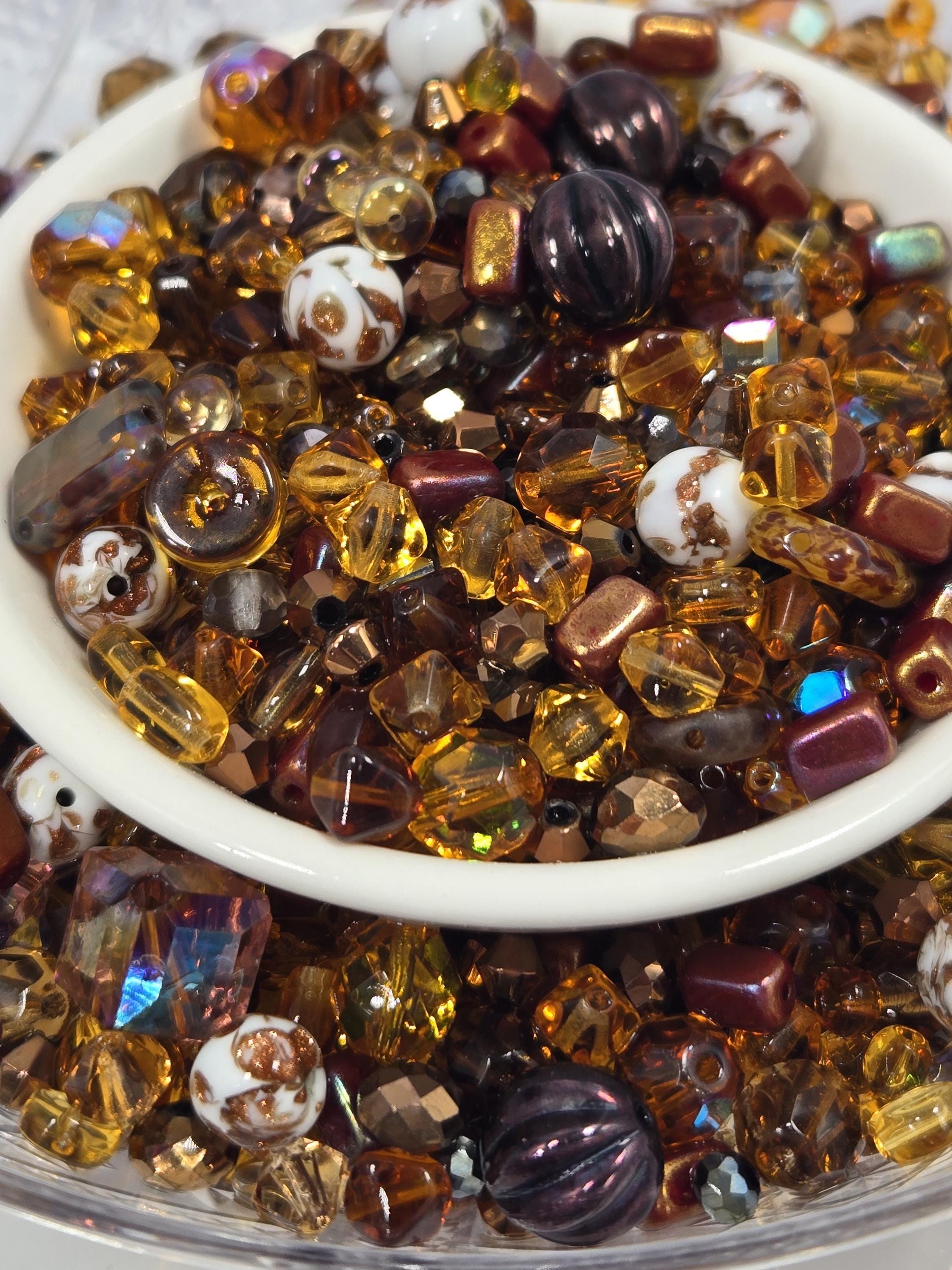 Learise Exclusive "Toffee Crunch" Glass Bead Soup Mix (56g Pkg)