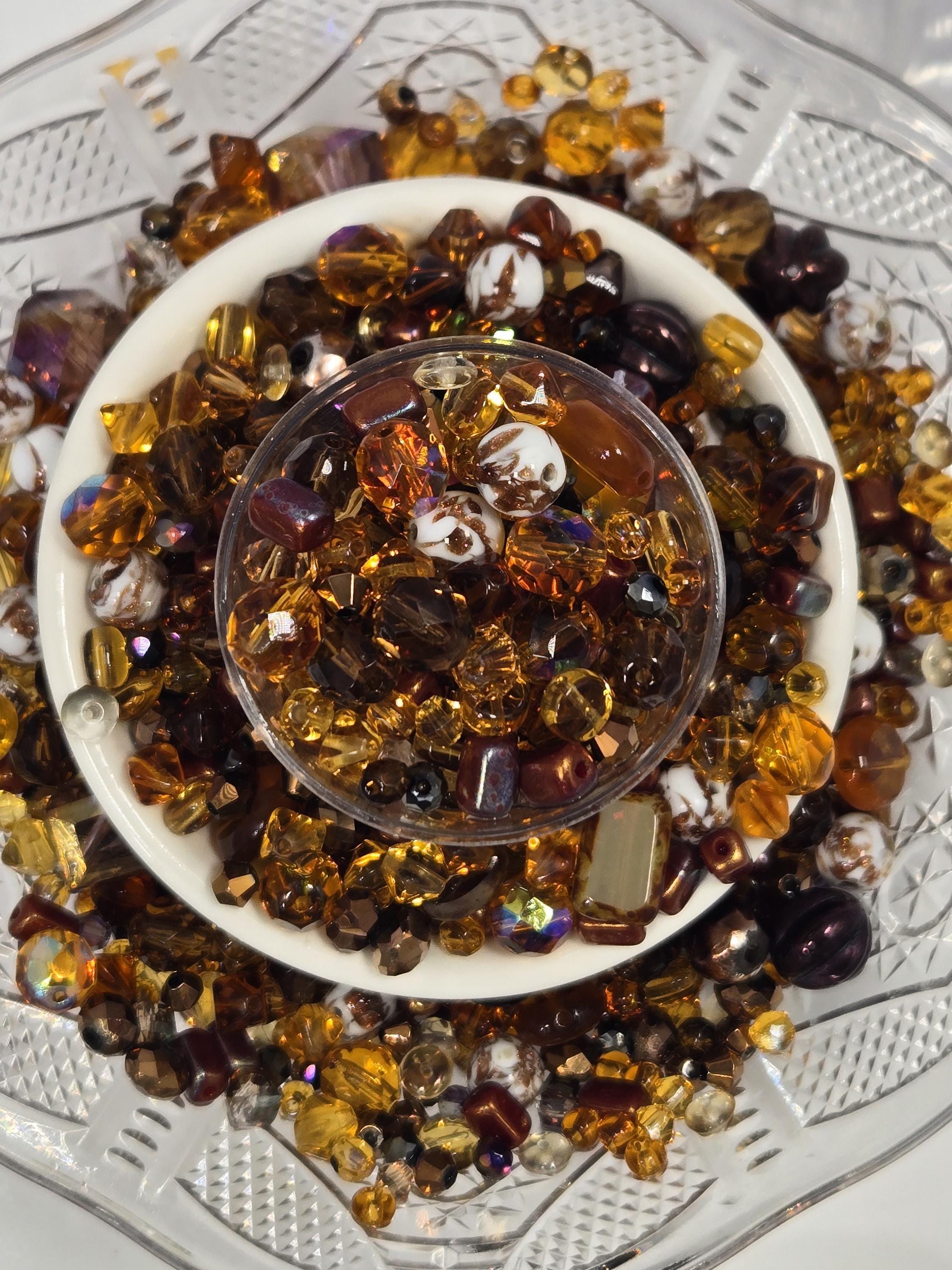 Learise Exclusive "Toffee Crunch" Glass Bead Soup Mix (56g Pkg)