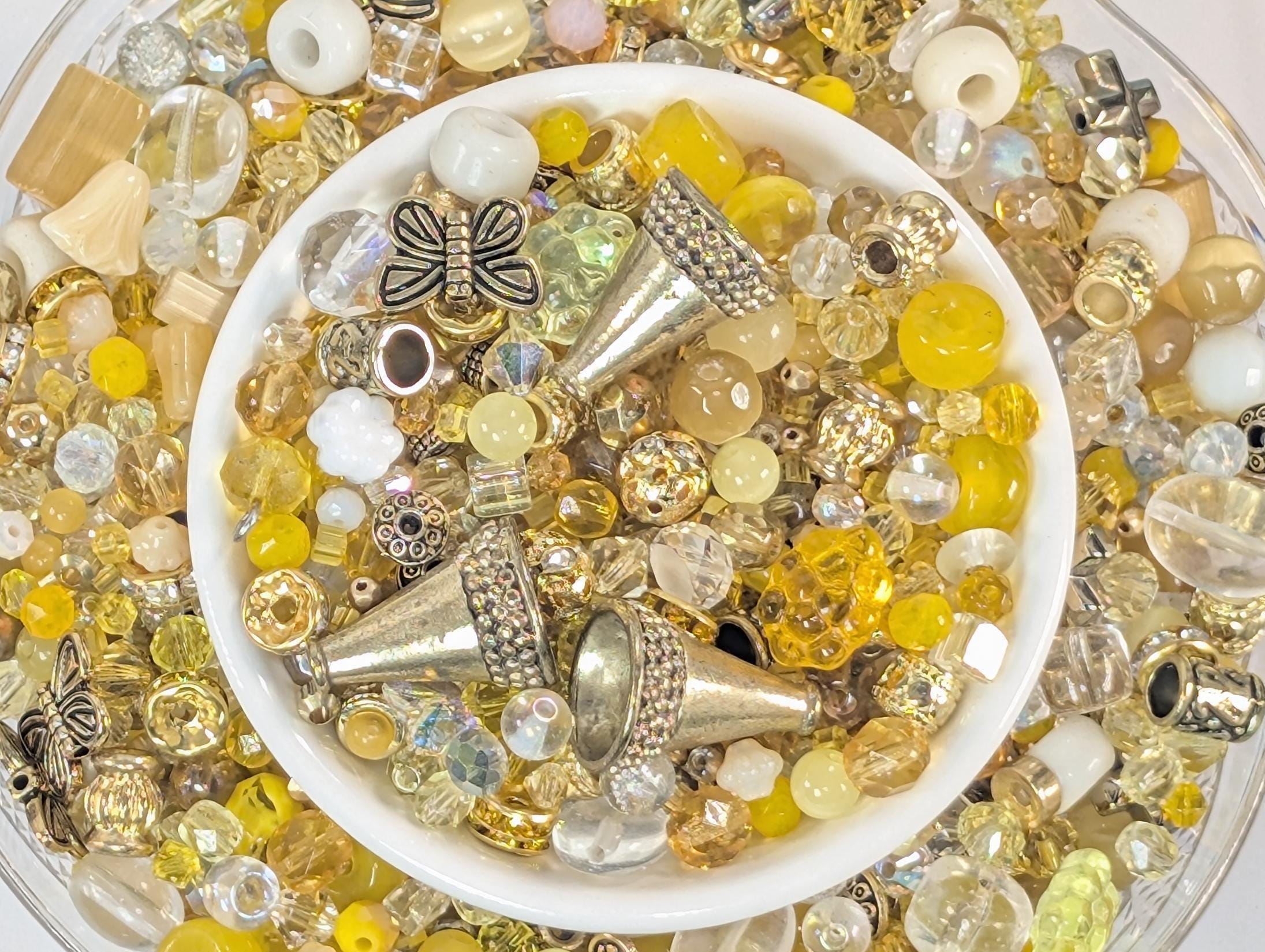 Learise Exclusive "Sunny Sundays" Glass Bead Soup Mix (56g Pkg)