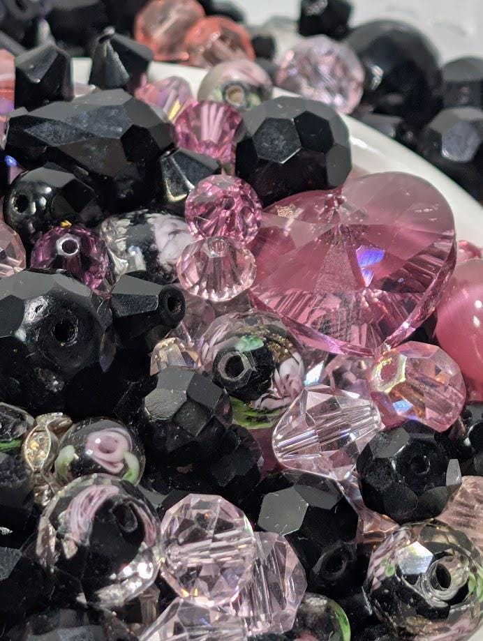 Learise Exclusive "Thorny Roses" Glass Bead Soup Mix (30g Pkg)