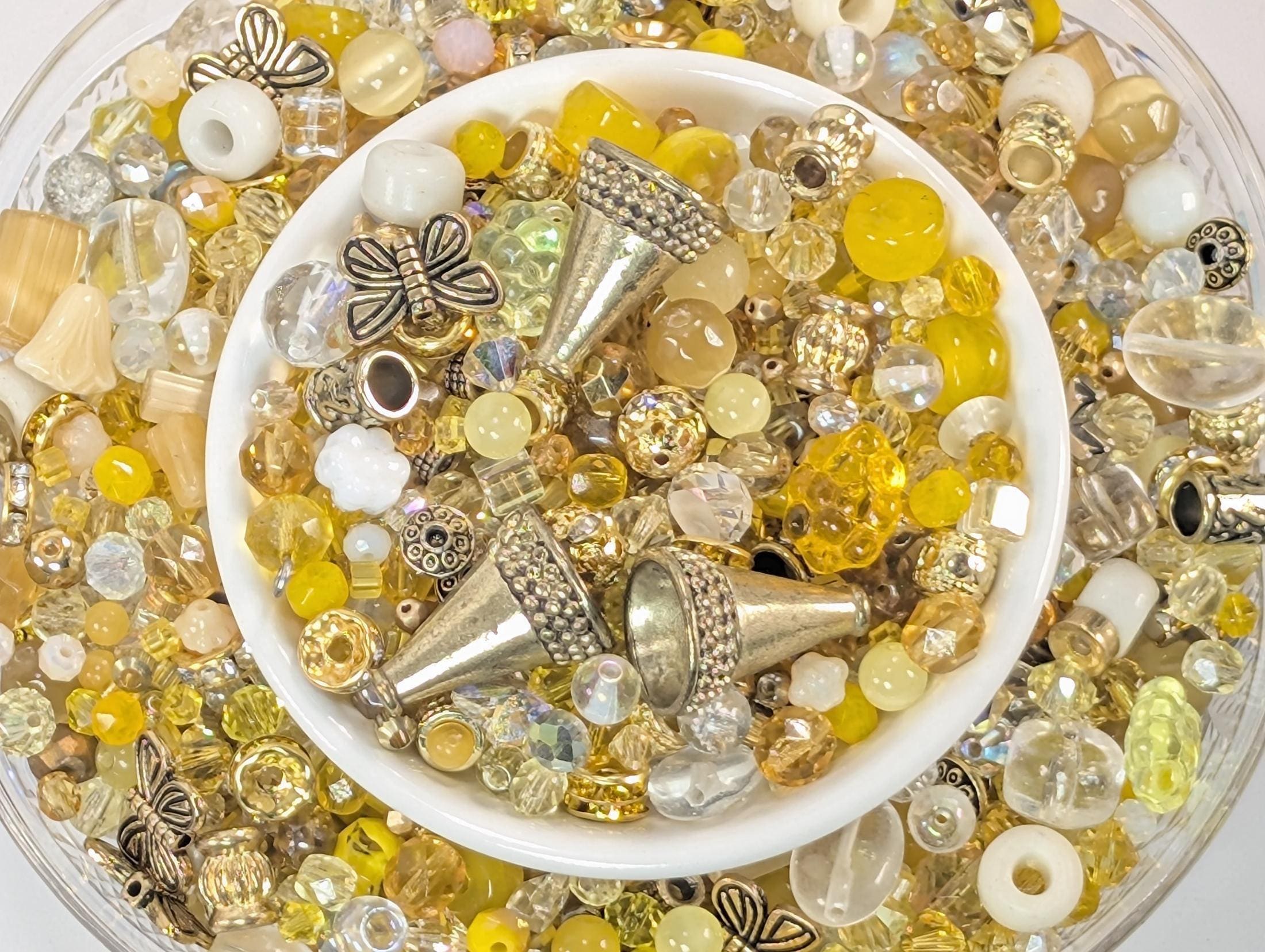 Learise Exclusive "Sunny Sundays" Glass Bead Soup Mix (56g Pkg)