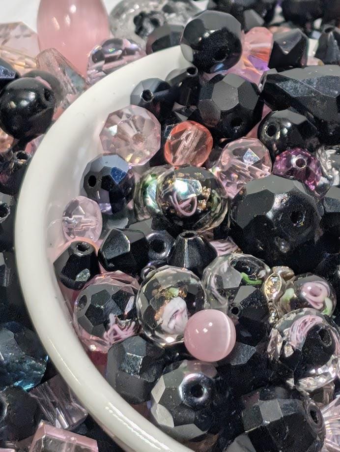 Learise Exclusive "Thorny Roses" Glass Bead Soup Mix (30g Pkg)