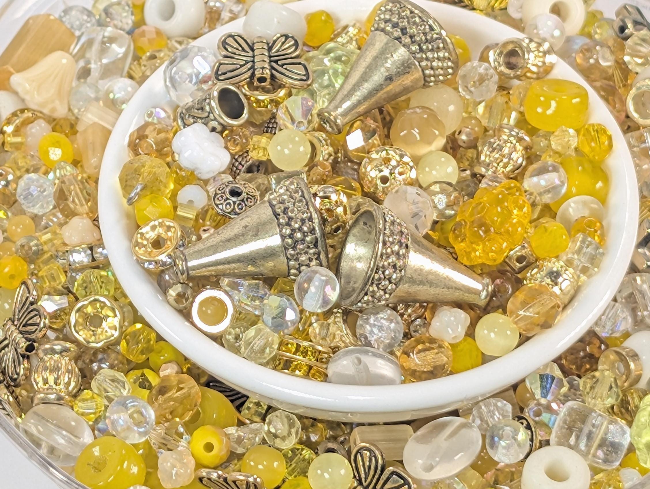 Learise Exclusive "Sunny Sundays" Glass Bead Soup Mix (56g Pkg)