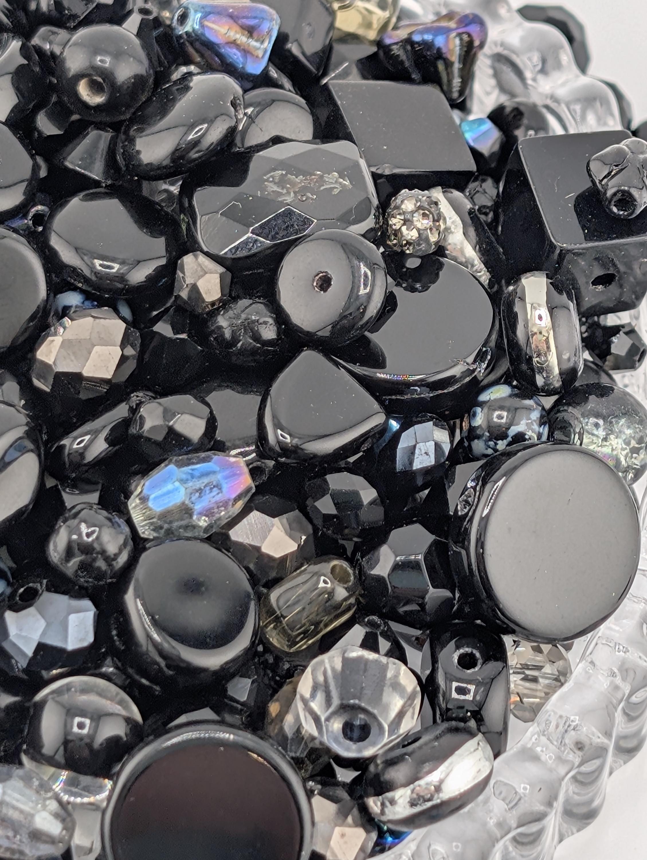 Learise Exclusive "Little Black Dress" Glass Bead Soup Mix (30g Pkg)