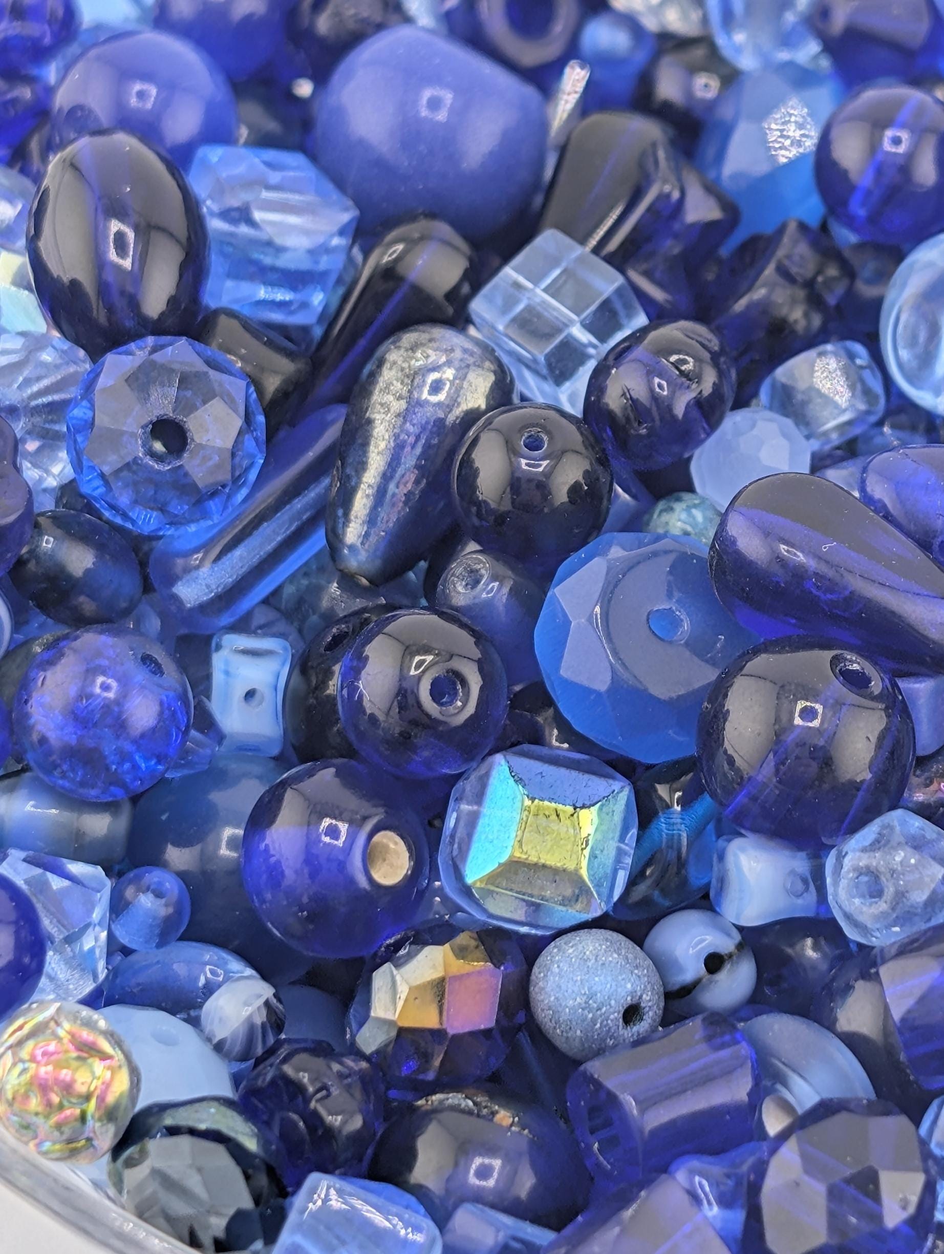 Learise Exclusive "Berry Blue" Glass Bead Soup Mix (30g Pkg)