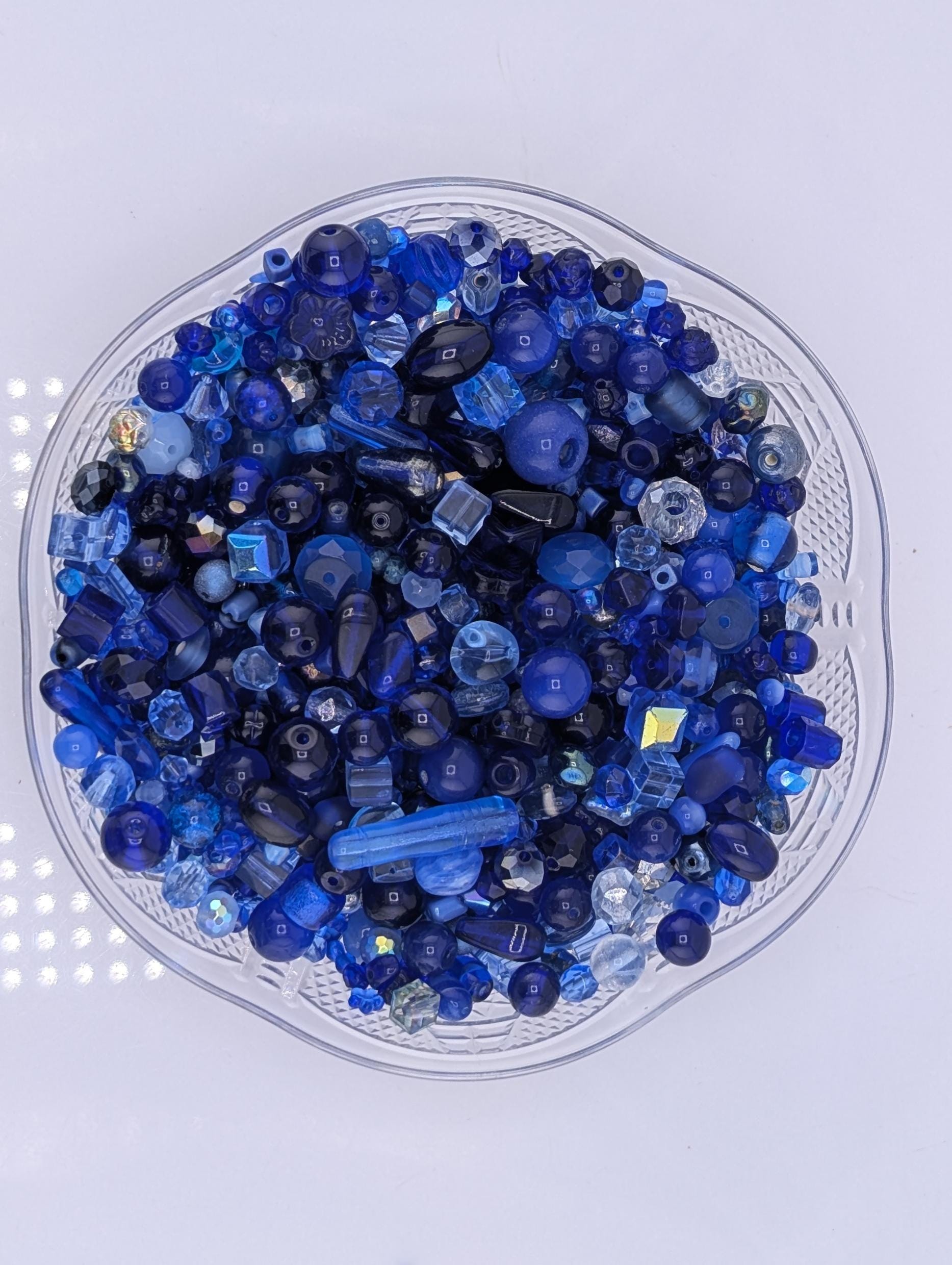 Learise Exclusive "Berry Blue" Glass Bead Soup Mix (30g Pkg)