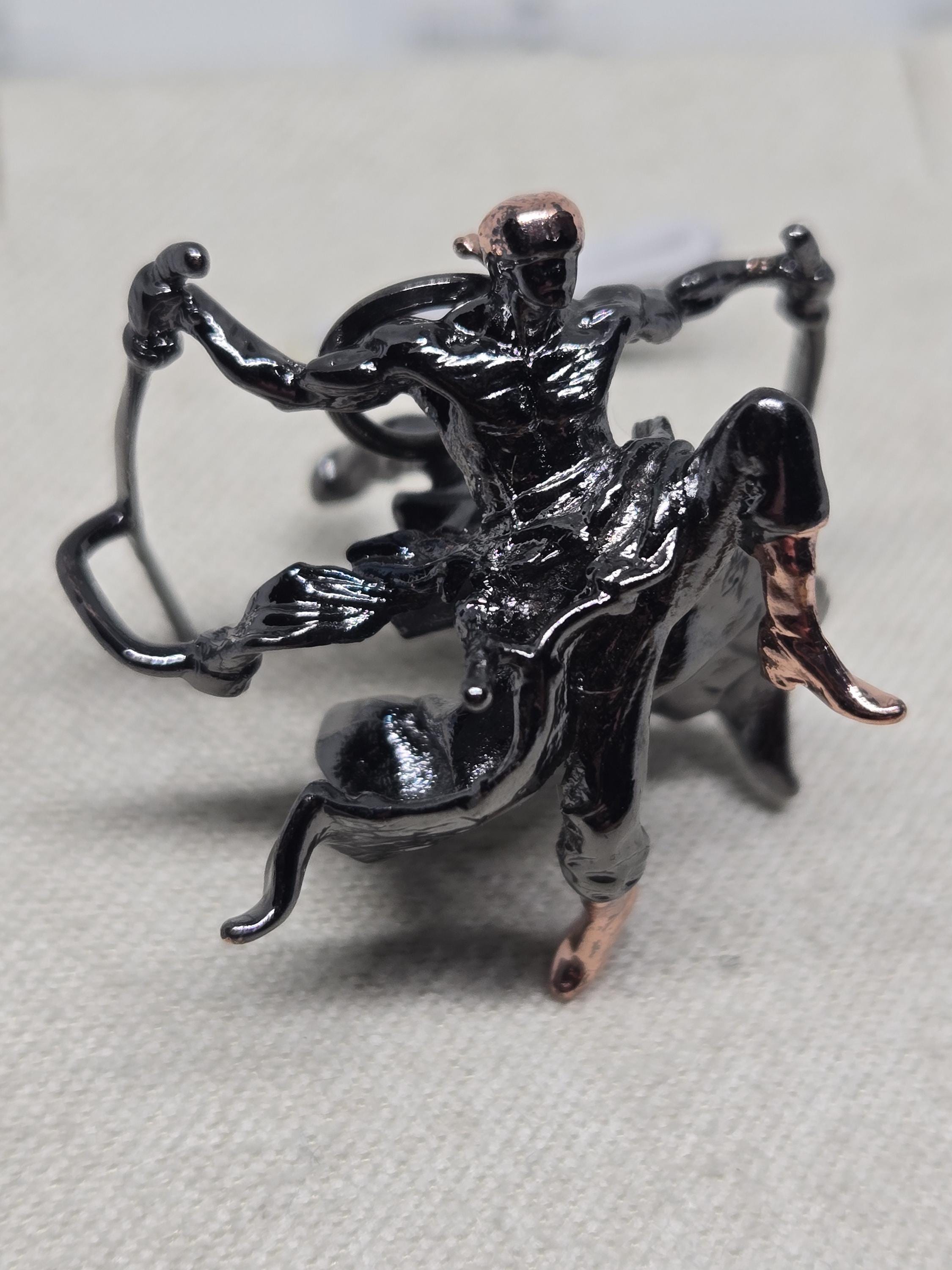 Anime Sci-Fi Pendant: Silver Tiny Fantasy Charm - Layering Jewelry