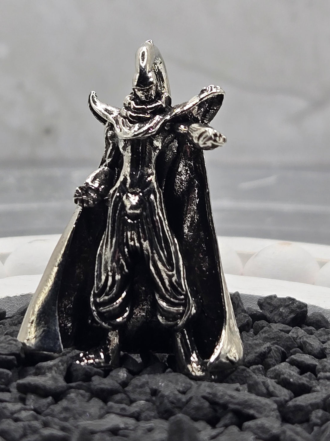 Anime Fantasy Pendant - Silver Plated Angel Charm