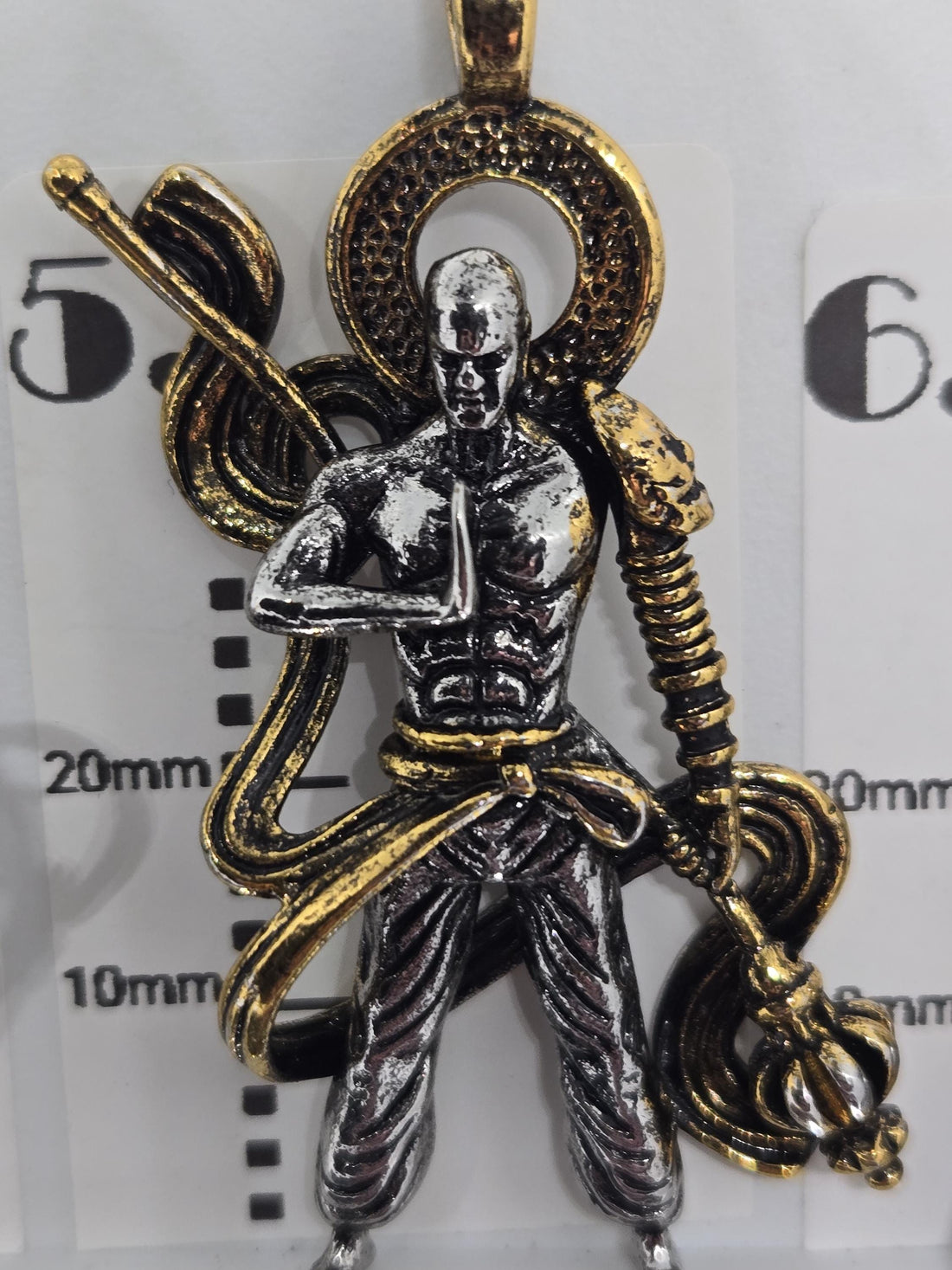 Anime Charm Pendant: Silver Plated, Cosmic Magic - Lightweight Alloy