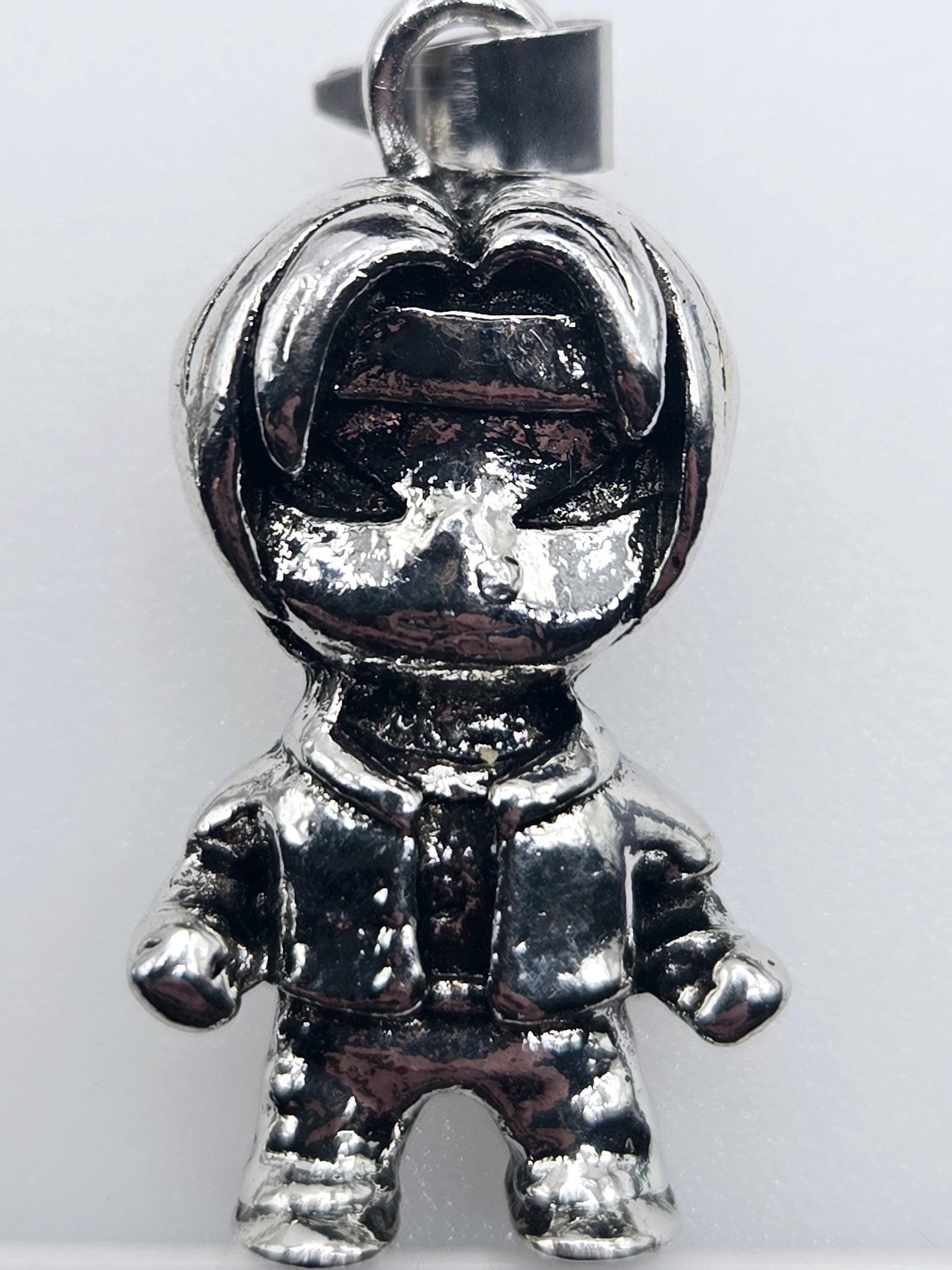 Anime Fantasy Pendant, Silver Plated Zinc Alloy (Lightweight, DIY Friendly)