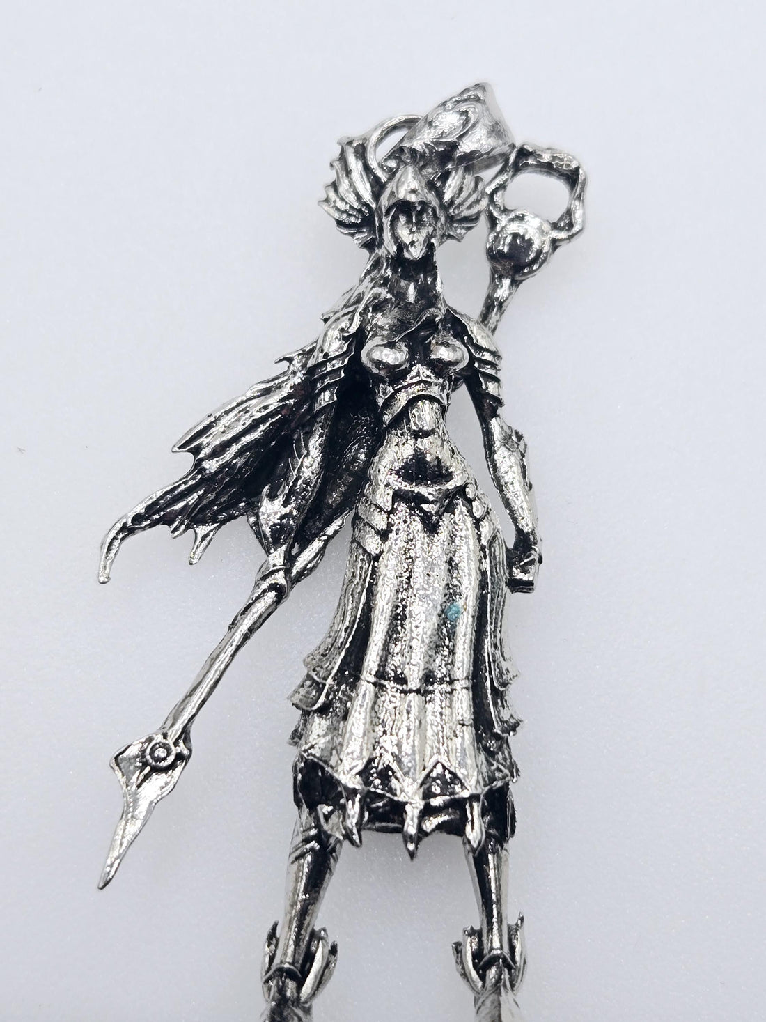 Anime Charm Pendant: Silver Plated Cosmic Fantasy - Unique Design