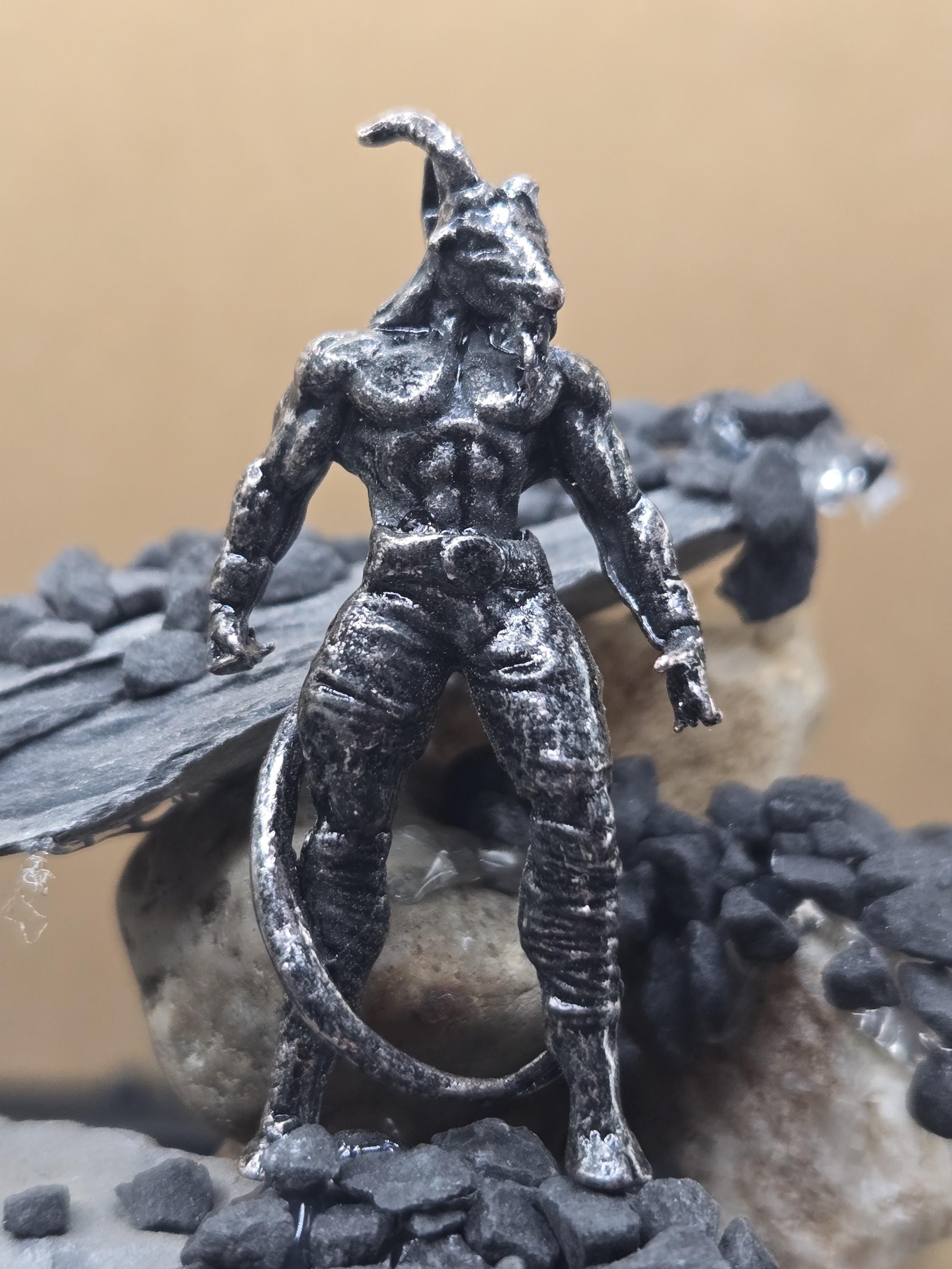 Silver Plated Fantasy Pendant: Anime Inspired Intergalactic Charm