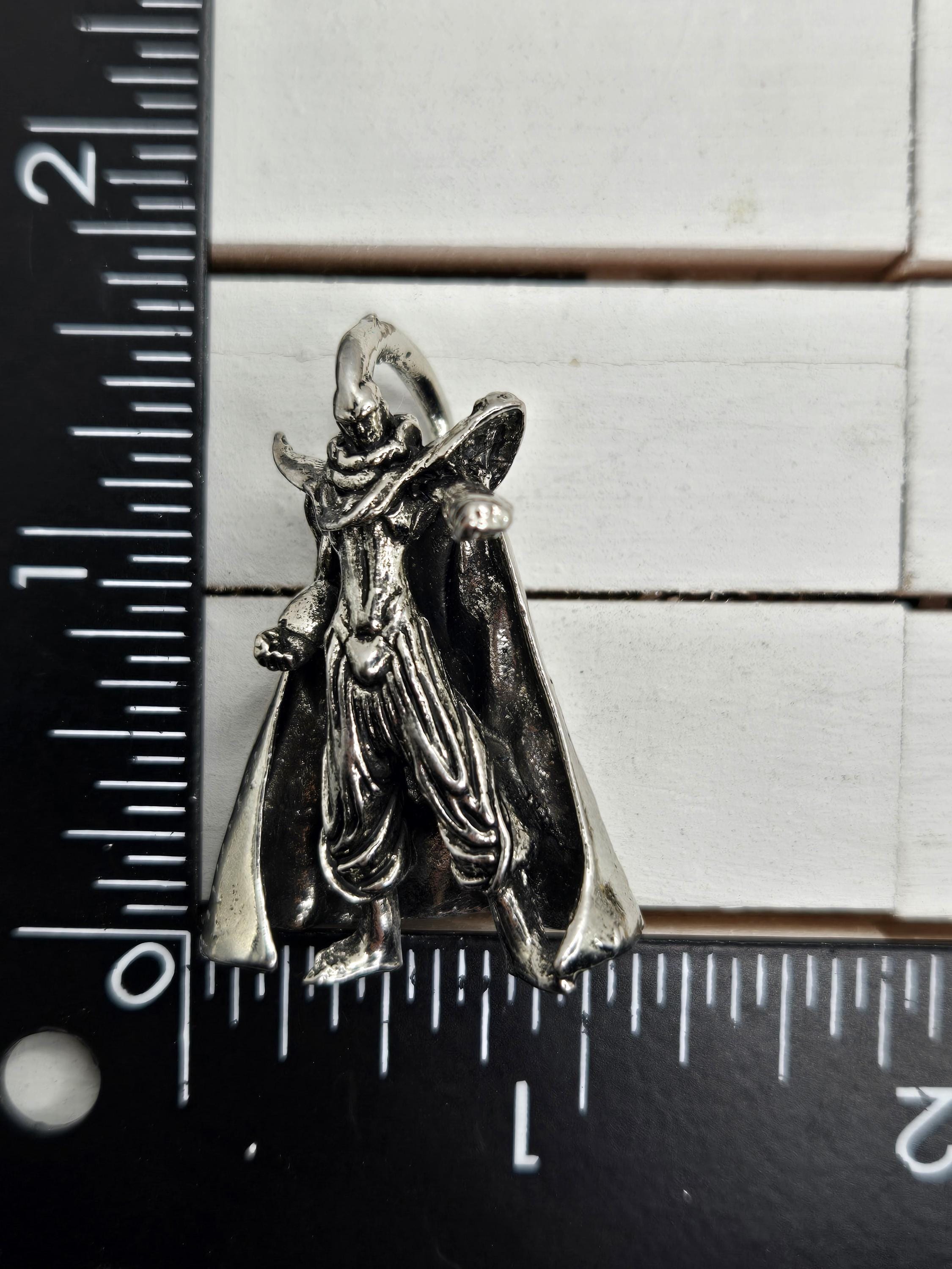 Anime Fantasy Pendant - Silver Plated Angel Charm