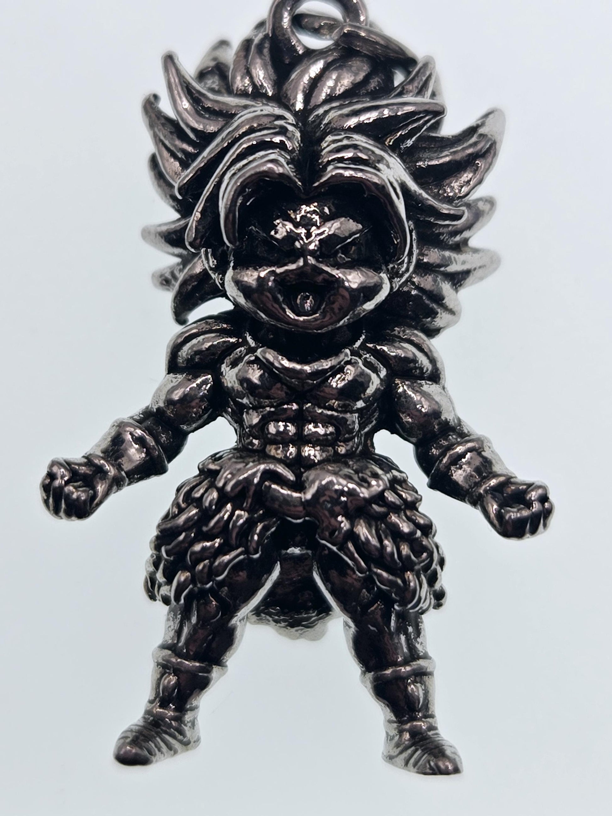 Fantasy Anime Pendant: Silver Alloy Charm for DIY Jewelry