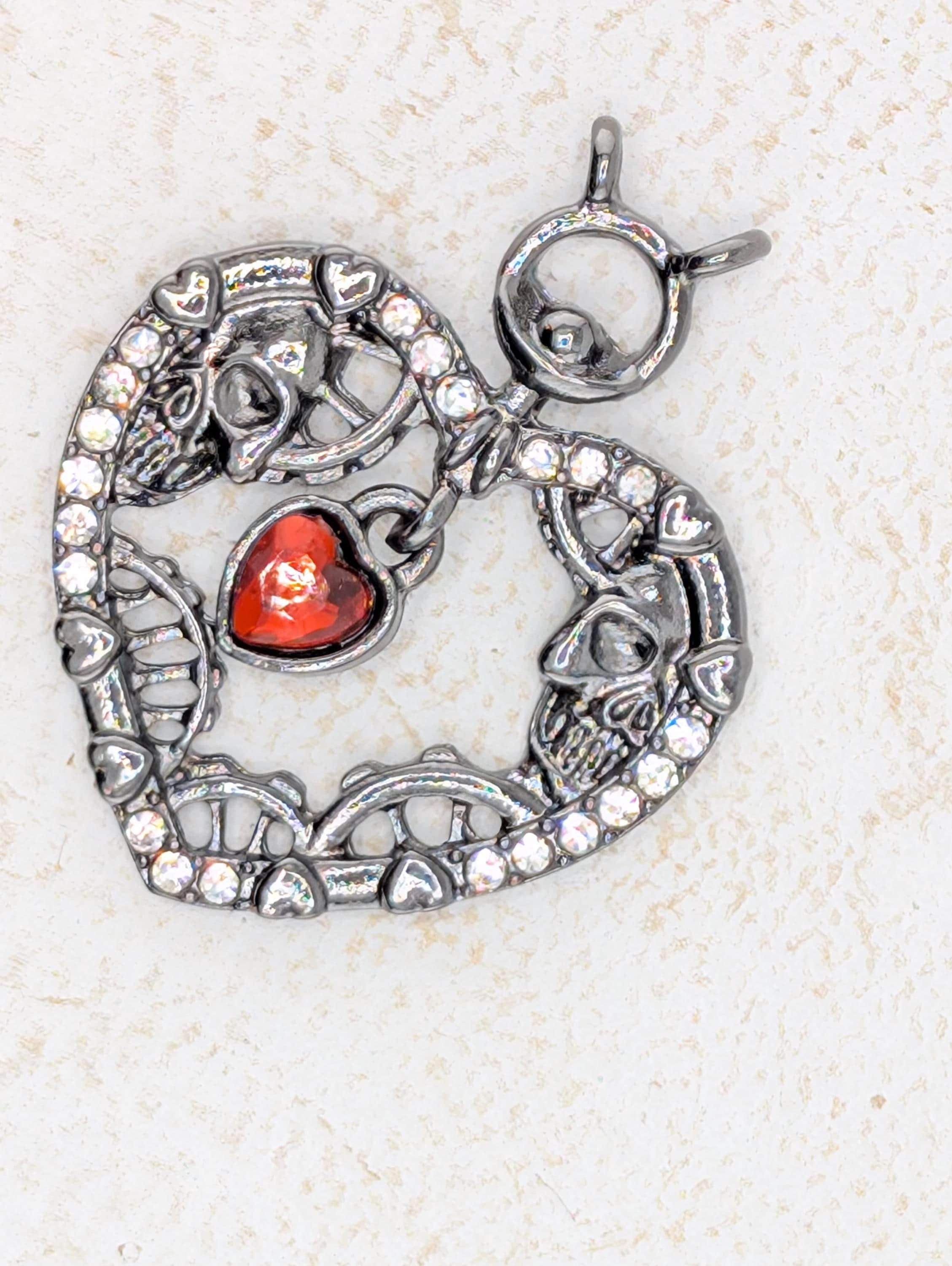 Skull Charms: DIY Jewelry Making, Keychain Accessories