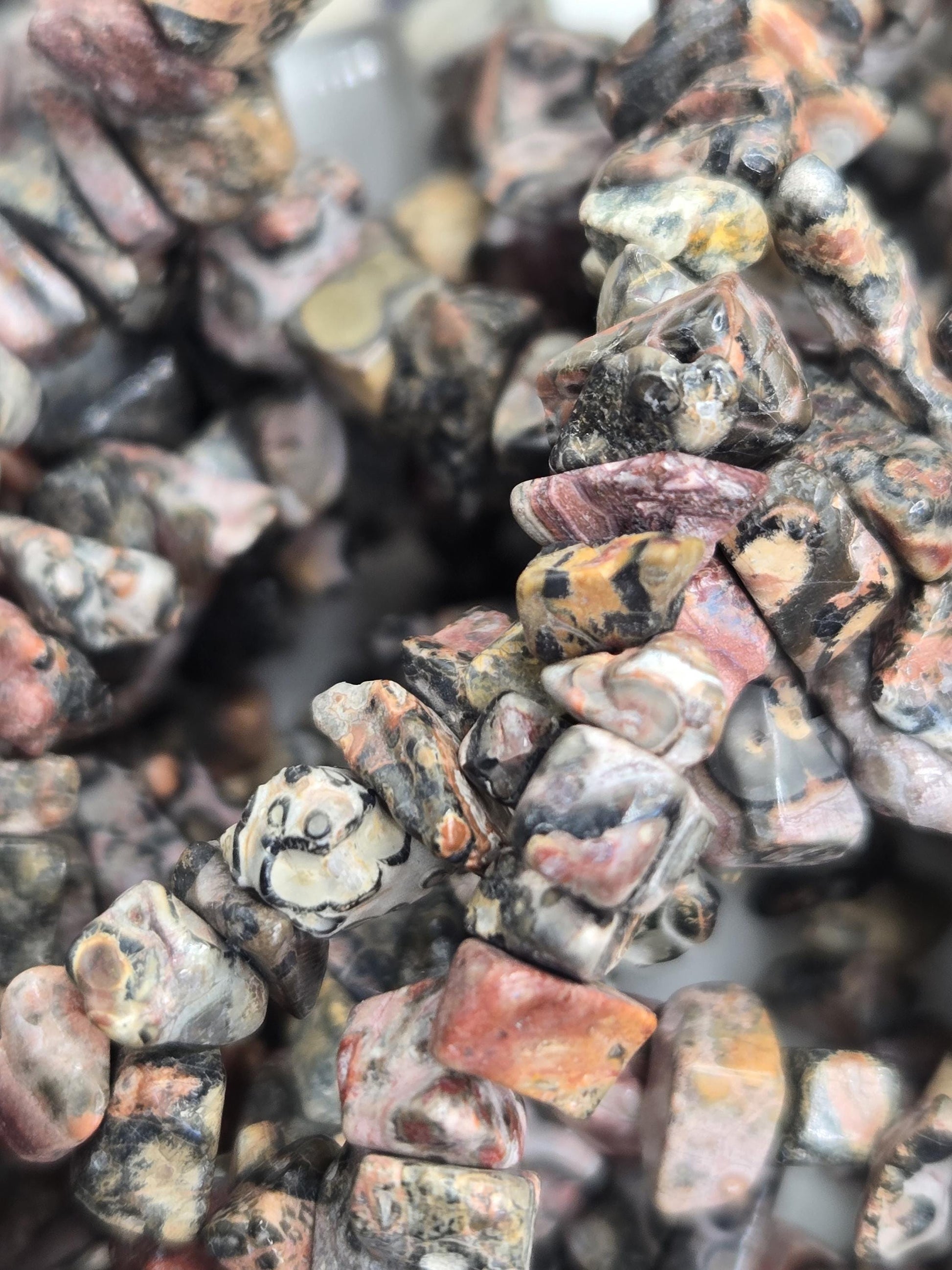 36" AAA Gemstone Chip Beads Strand | Sodalite, Tiger's Eye, Malachite, Peridot, Citrine, Amber | Bulk Jewelry Making Supplies