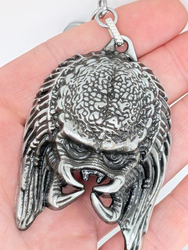 Anime Fantasy Pendant - Silver Plated, Lightweight Design