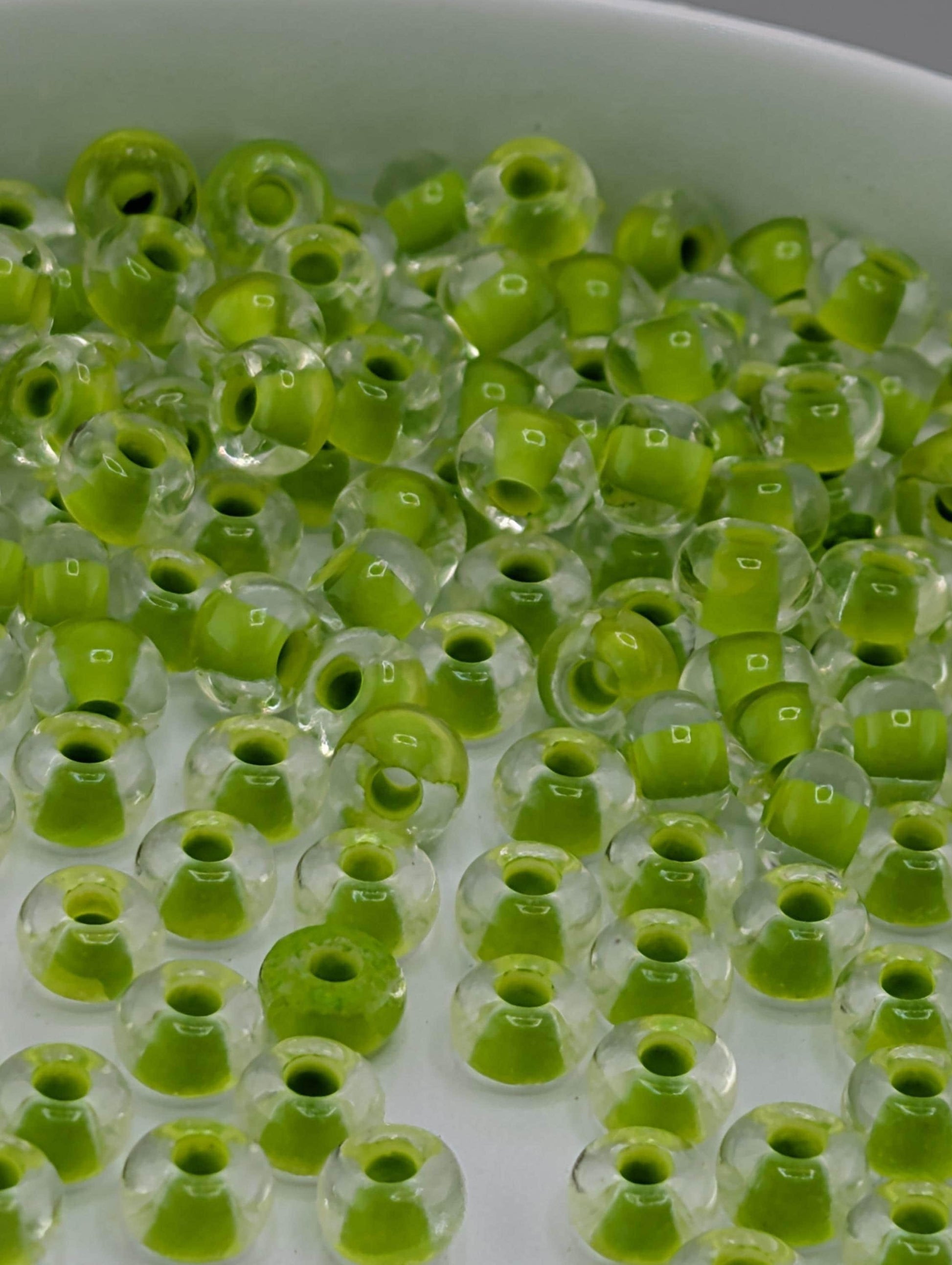 Preciosa-Ornela Glass Seed Beads: Terra-Intensive Lined - Size 6/0, 8 - 20g Tubes