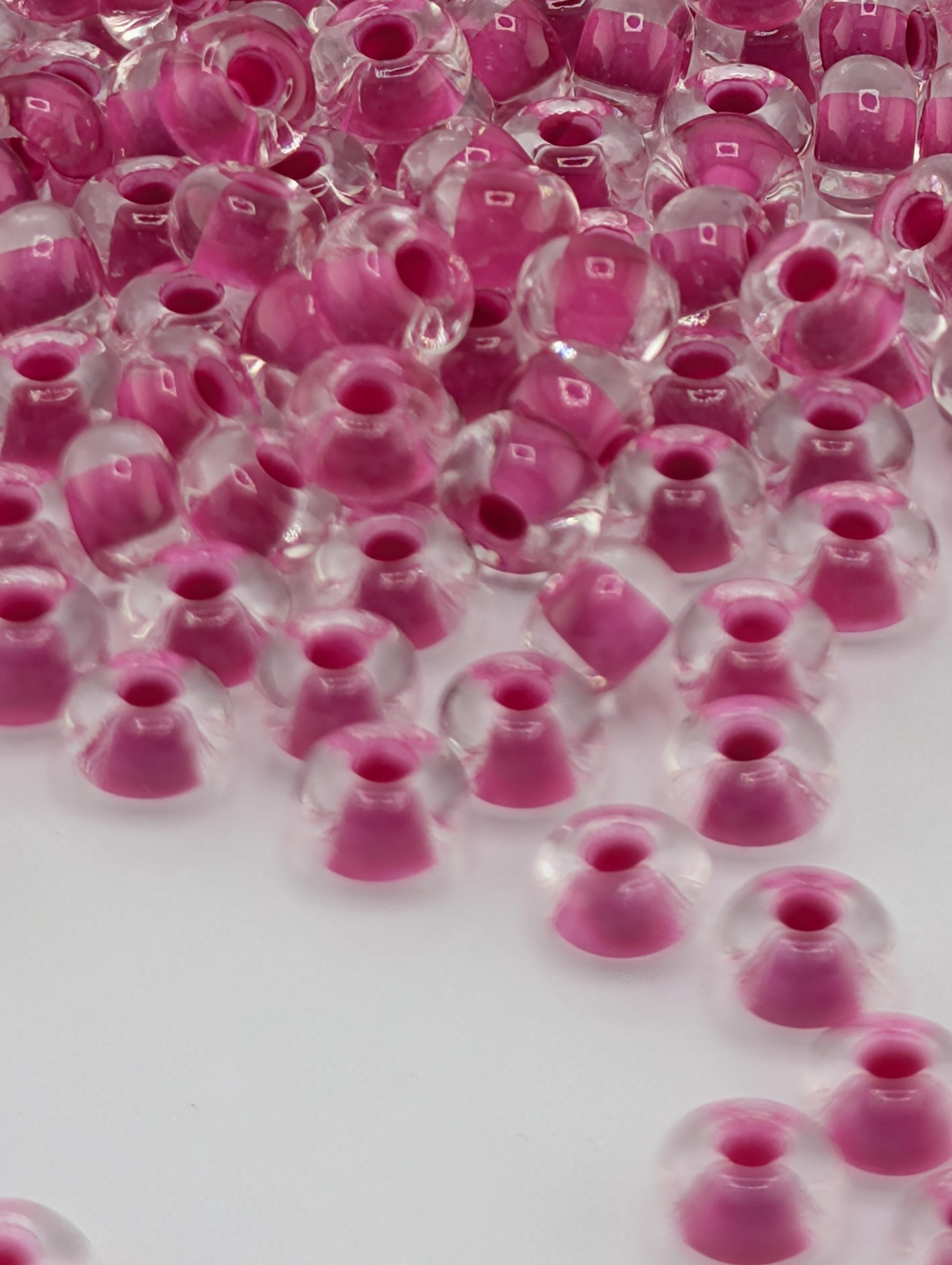 Preciosa-Ornela Glass Seed Beads: Terra-Intensive Lined - Size 6/0, 8 - 20g Tubes