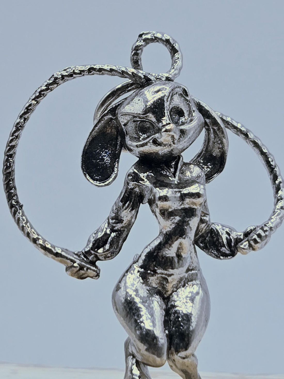 Fantasy Anime Pendant: Silver Plated Charm (DIY Jewelry Ready)