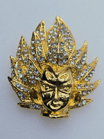 Anime Sci-Fi Pendant - Gold Plated Lightweight Charm