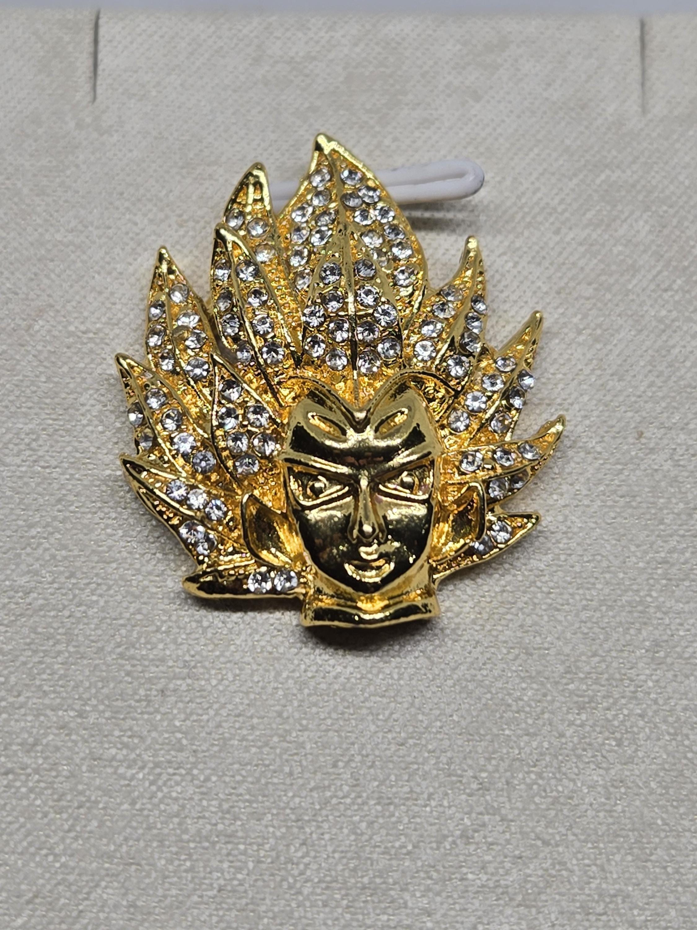 Anime Sci-Fi Pendant - Gold Plated Lightweight Charm