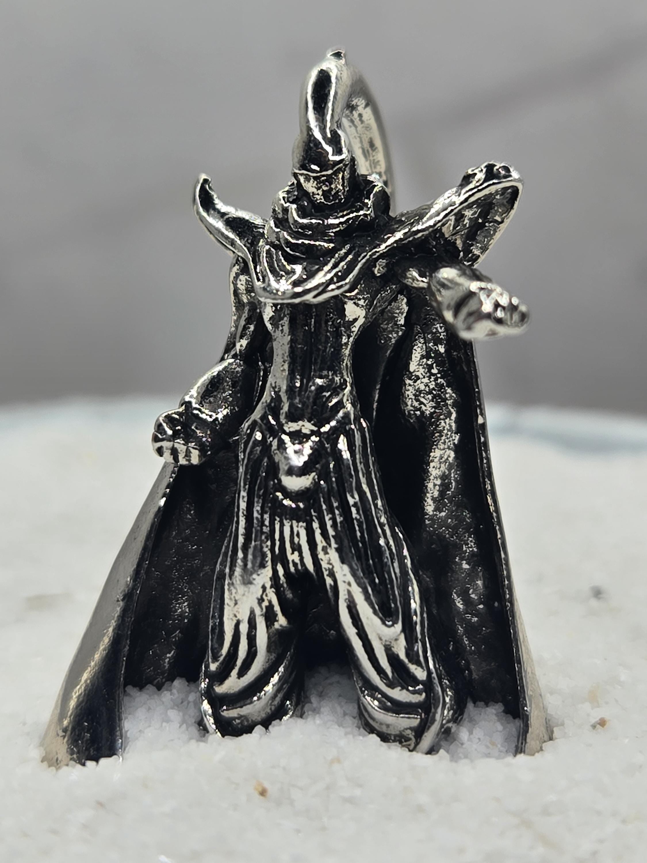 Anime Fantasy Pendant - Silver Plated Angel Charm