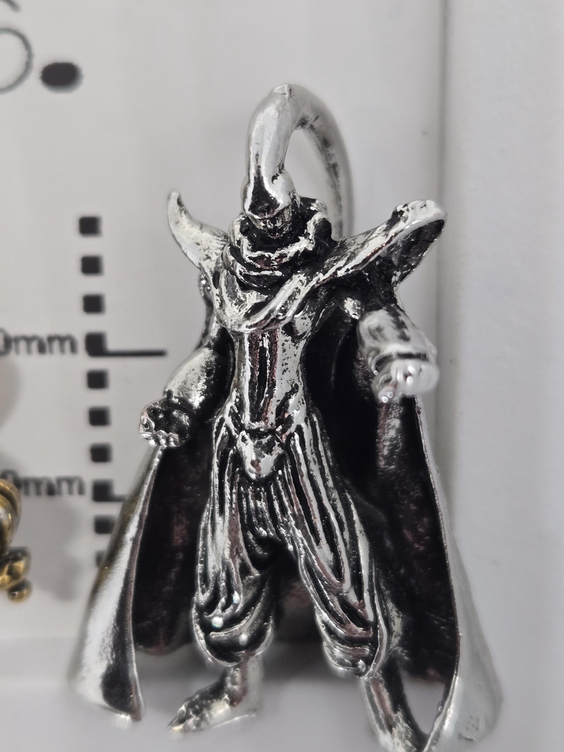 Anime Fantasy Pendant - Silver Plated Angel Charm