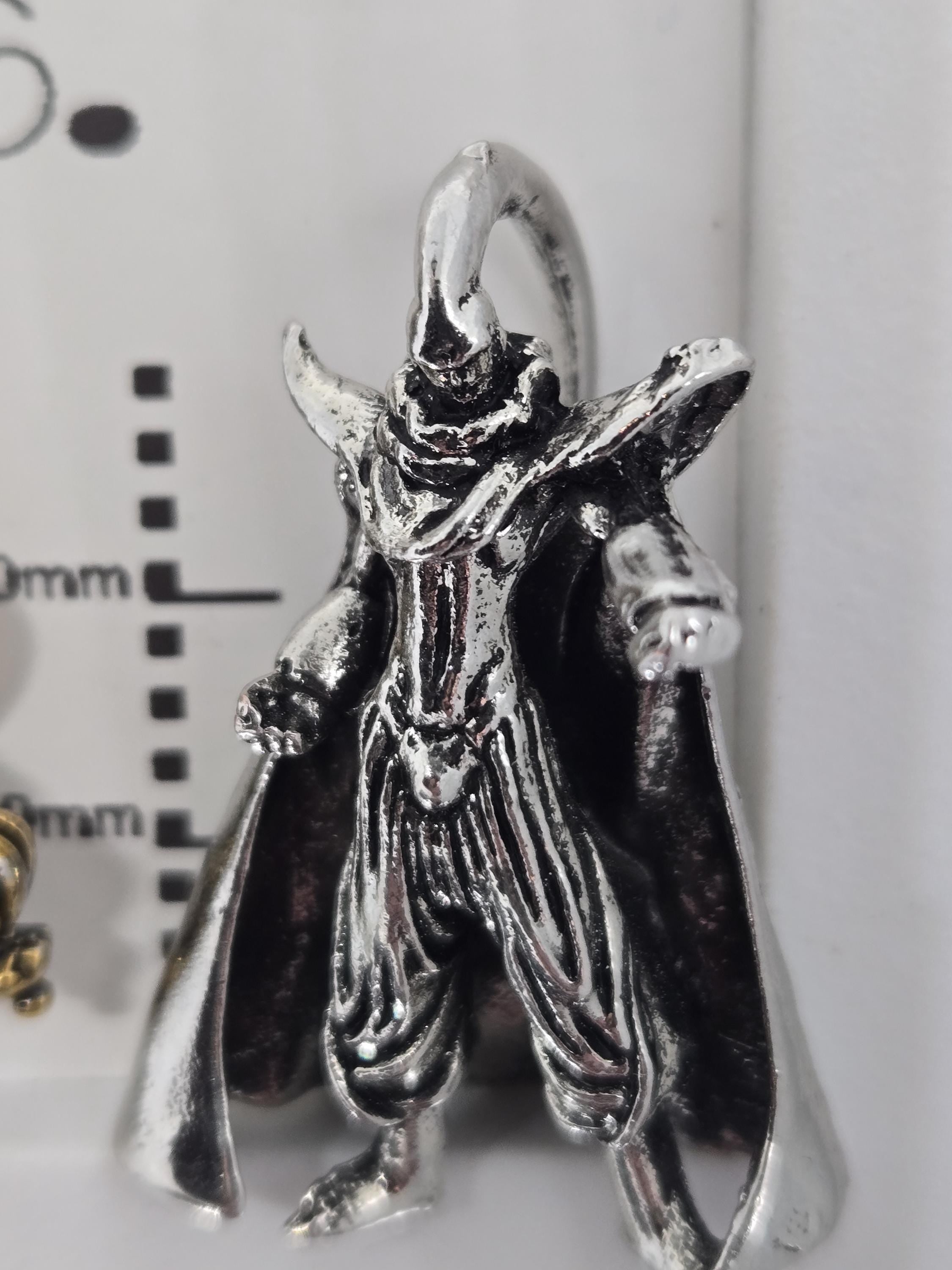 Anime Fantasy Pendant - Silver Plated Angel Charm