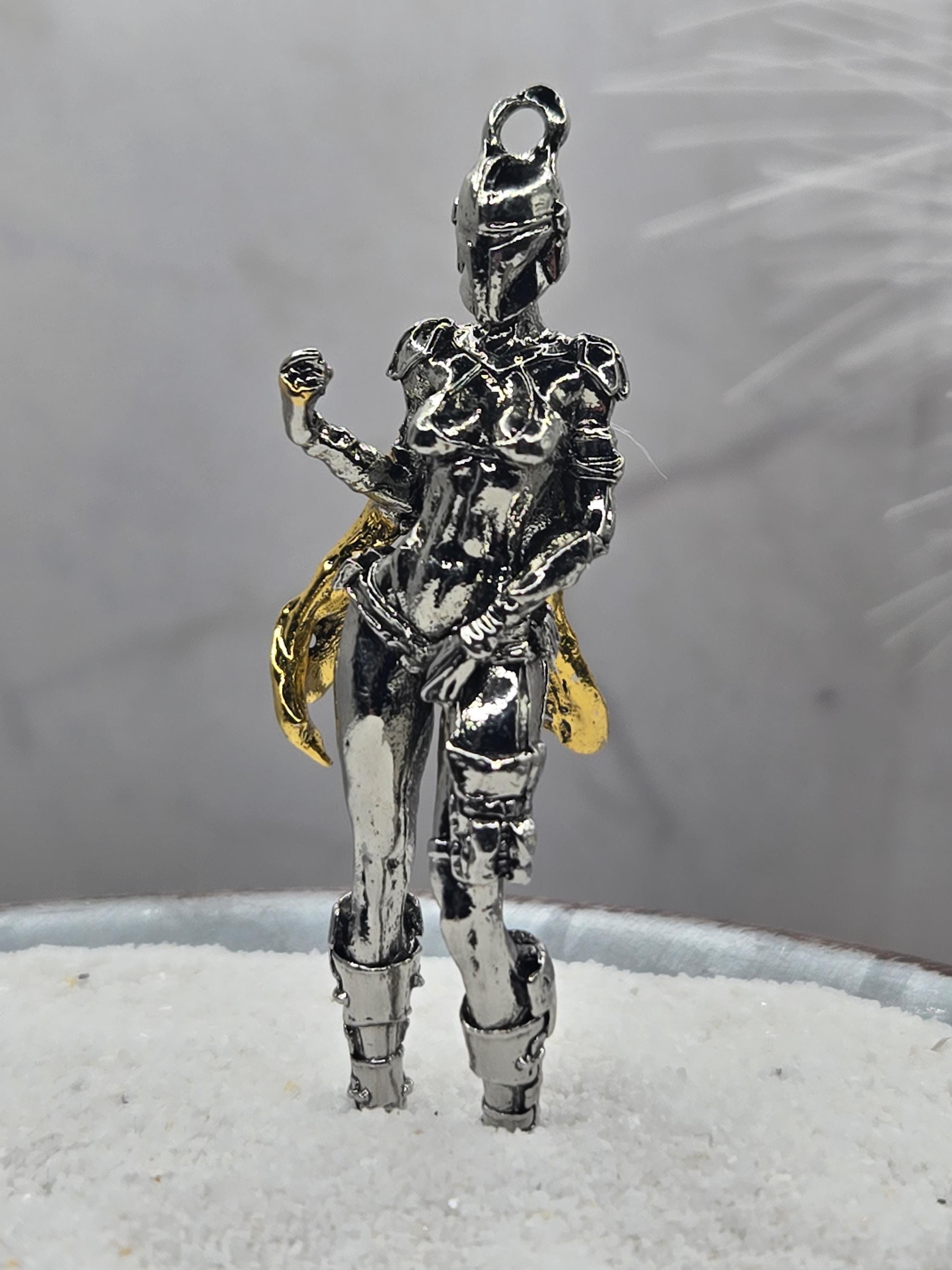 Dark Skull Pendant Charm - Sci-Fi Goth Jewelry Supply