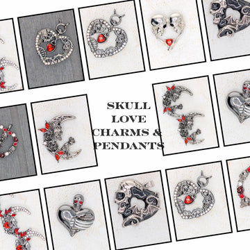 Skull Charms: DIY Jewelry Making, Keychain Accessories