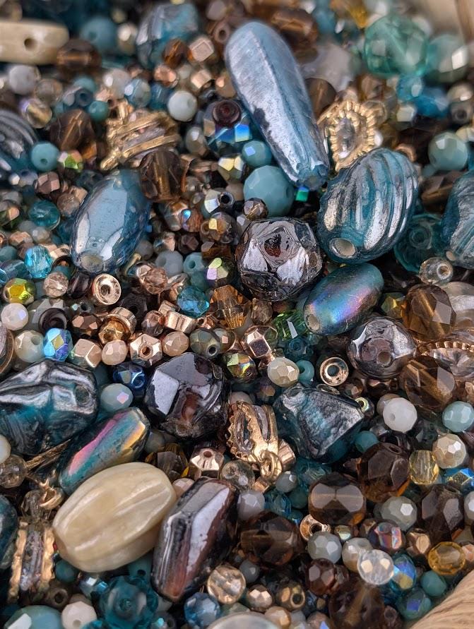 Learise Exclusive "Copper Canyon" Glass Bead Soup Mix (56g Pkg)