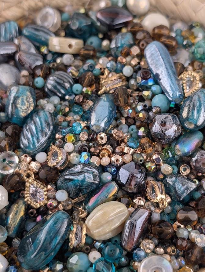 Learise Exclusive "Copper Canyon" Glass Bead Soup Mix (56g Pkg)