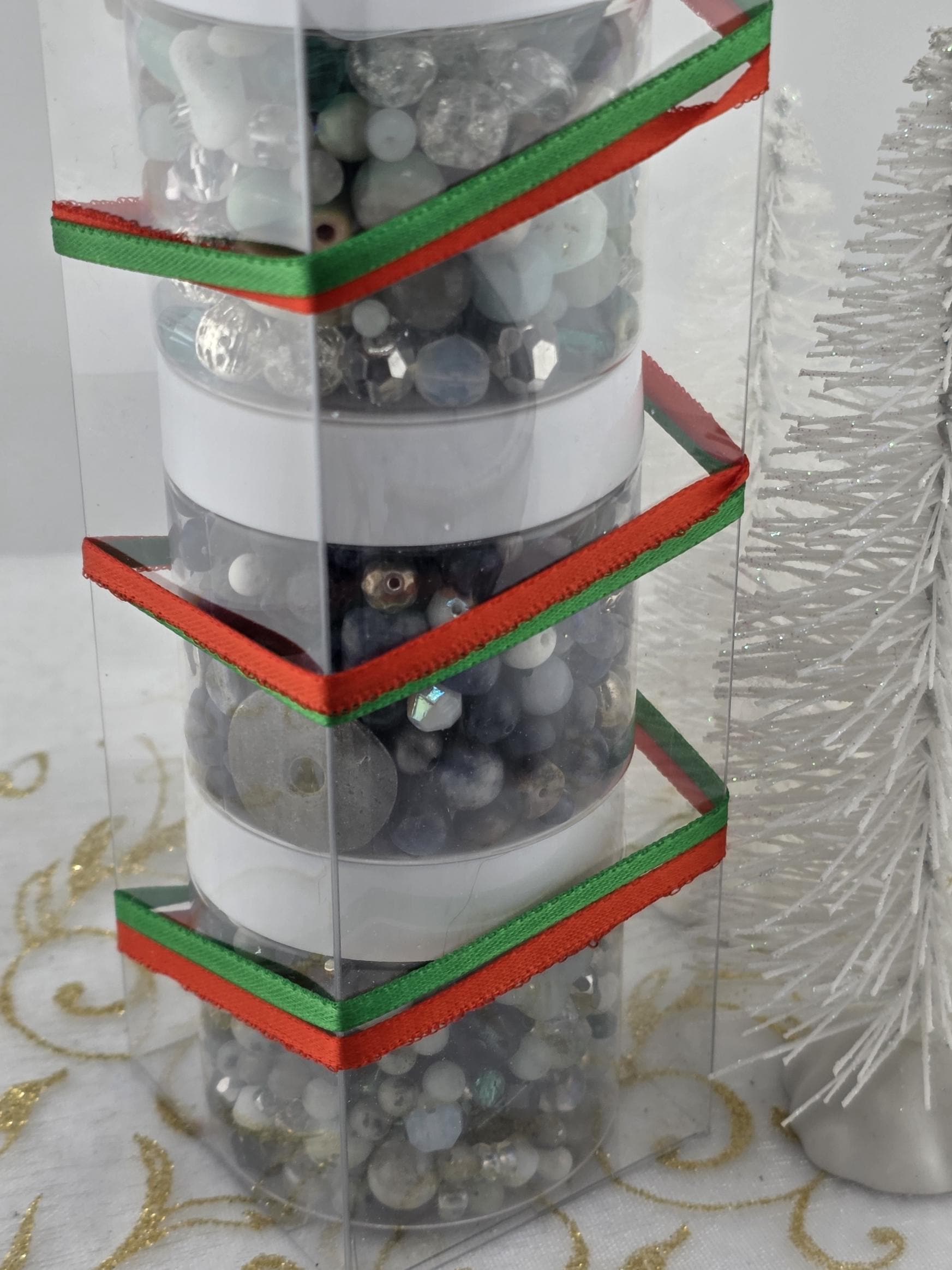 CUSTOMIZED! Gemstone Bead Mix Set: Three 4oz Packs of Natural Stone Beads You choose the mix