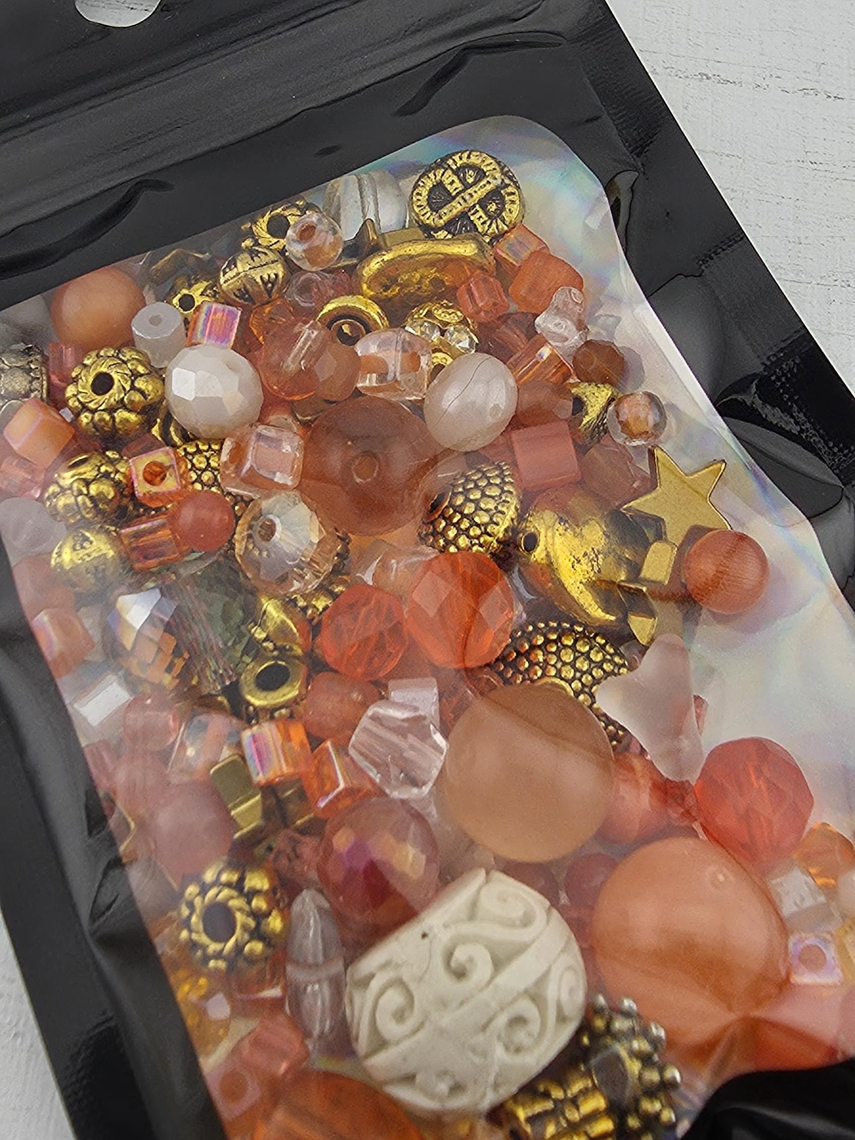 Learise Exclusive "Orange Cream" Glass Bead Soup Mix (56g Pkg)