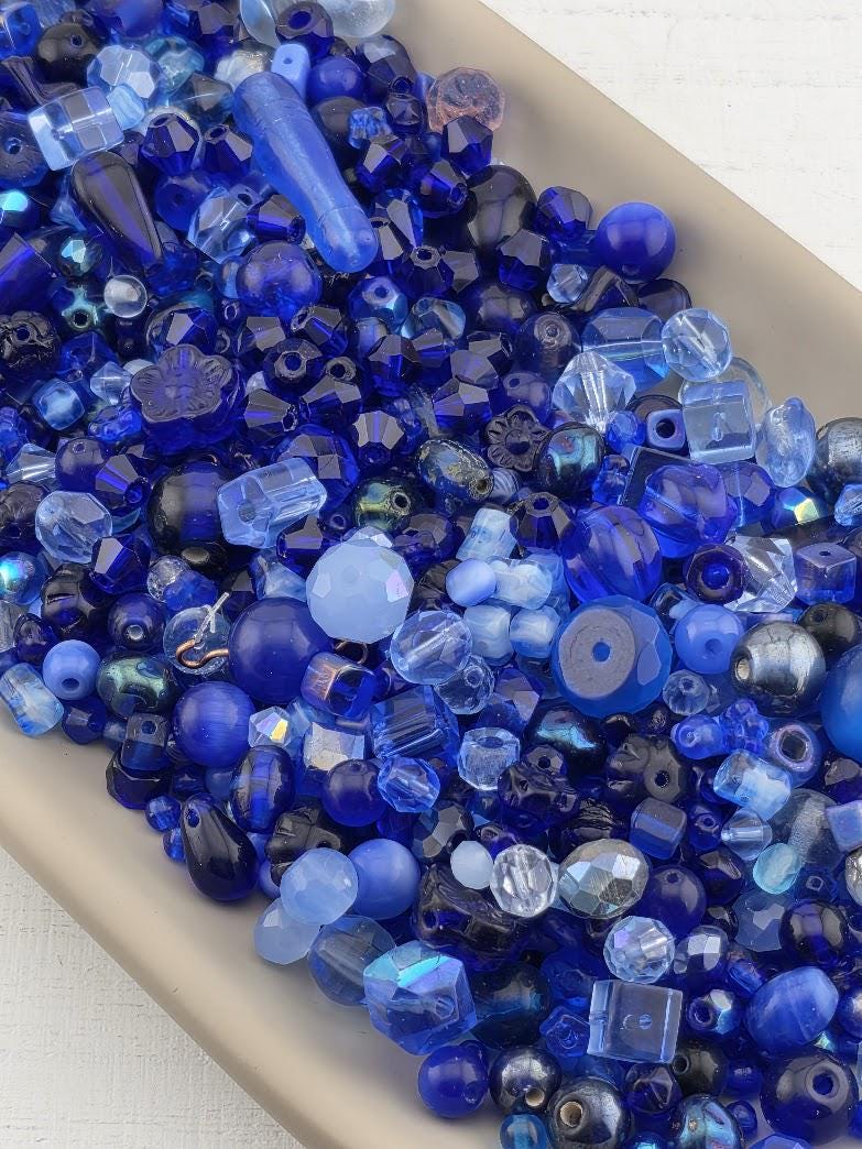 Learise Exclusive "Berry Blue" Glass Bead Soup Mix (30g Pkg)