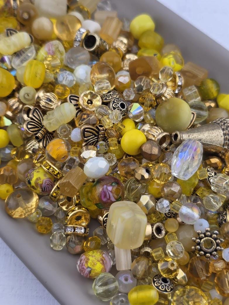 Learise Exclusive "Sunny Sundays" Glass Bead Soup Mix (56g Pkg)