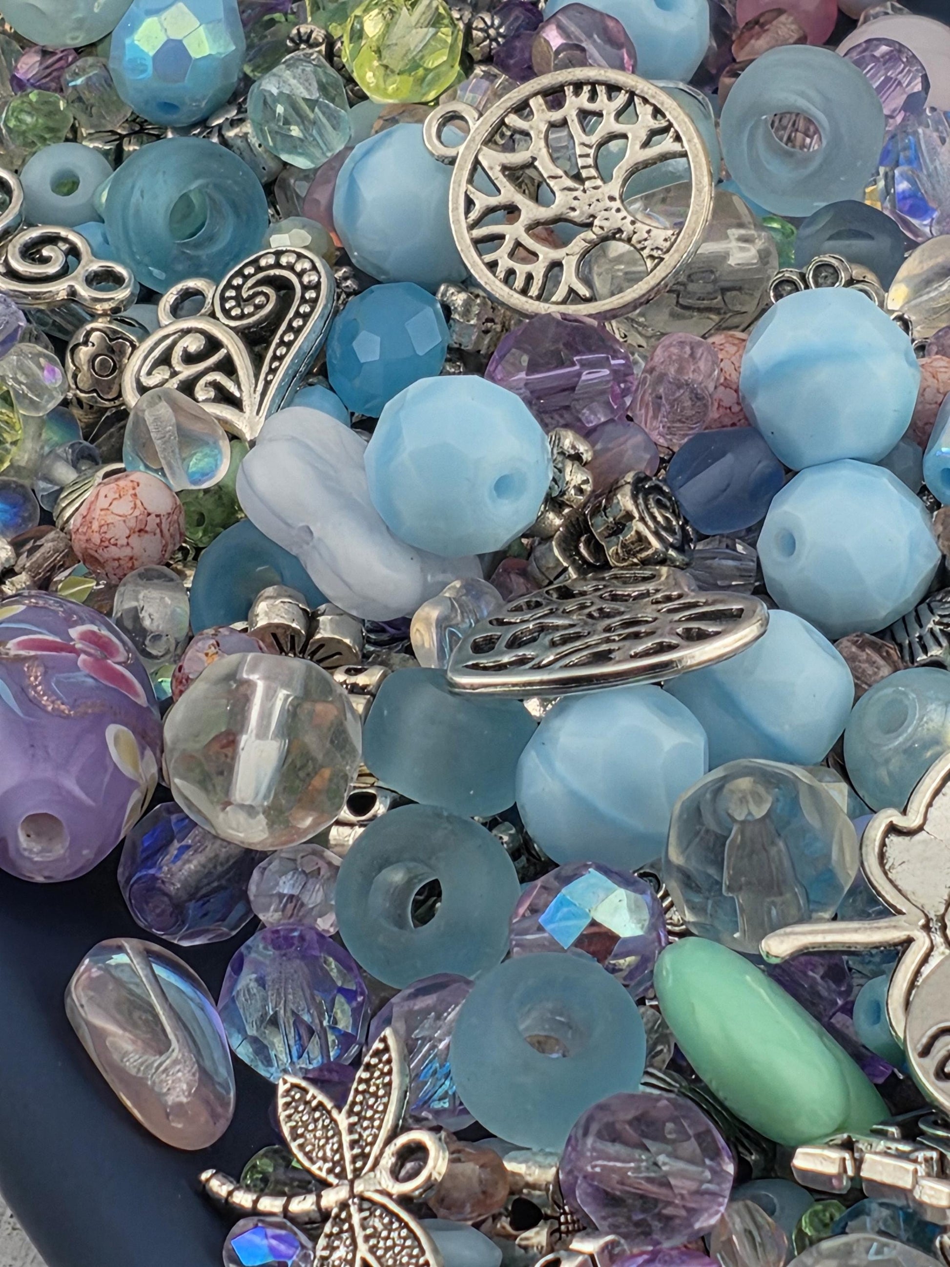 Learise Exclusive "Dreamscape Jewels" Glass Bead Soup Mix (56g Pkg)