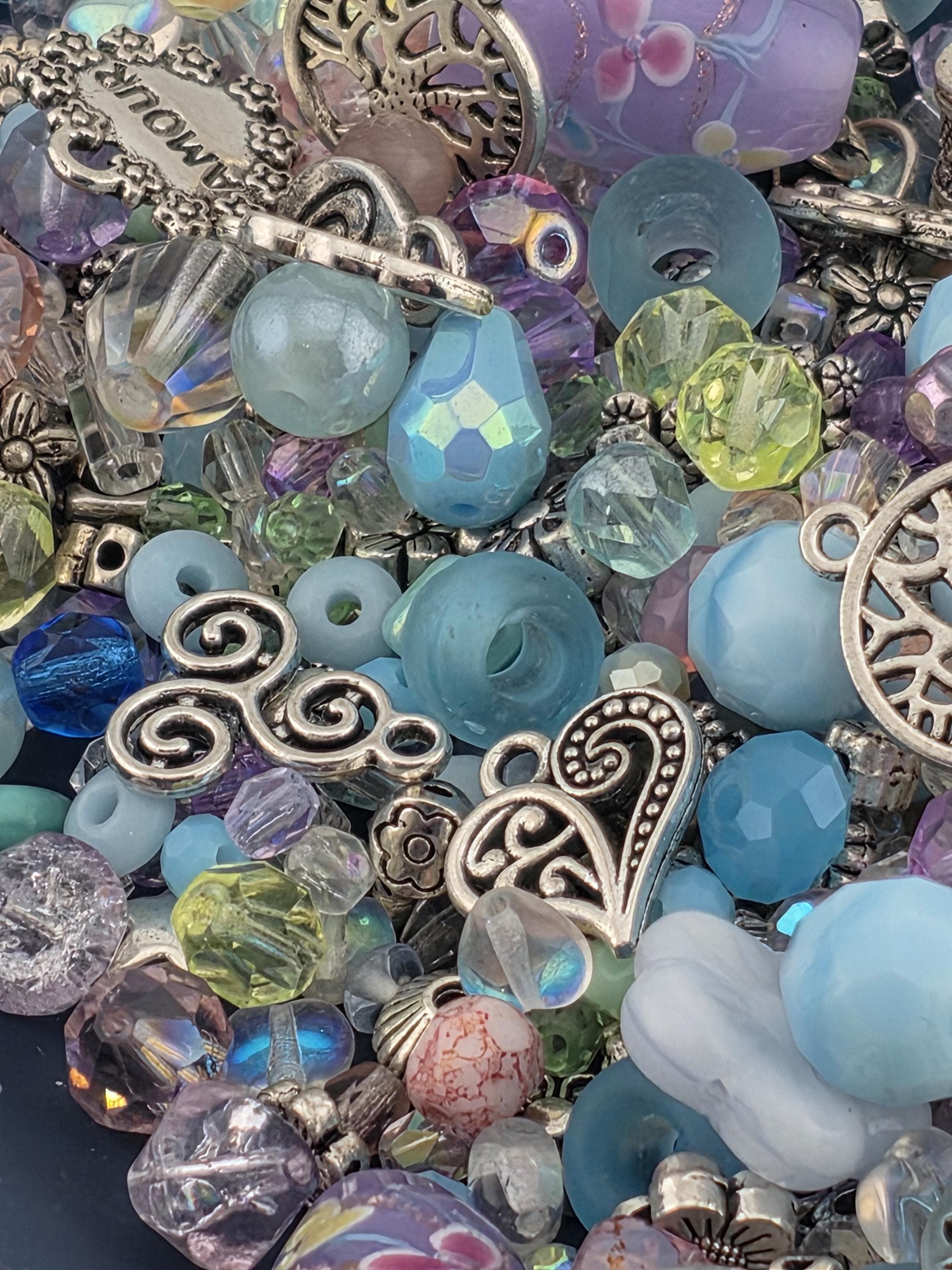 Learise Exclusive "Dreamscape Jewels" Glass Bead Soup Mix (56g Pkg)