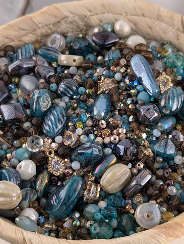 Learise Exclusive "Copper Canyon" Glass Bead Soup Mix (56g Pkg)