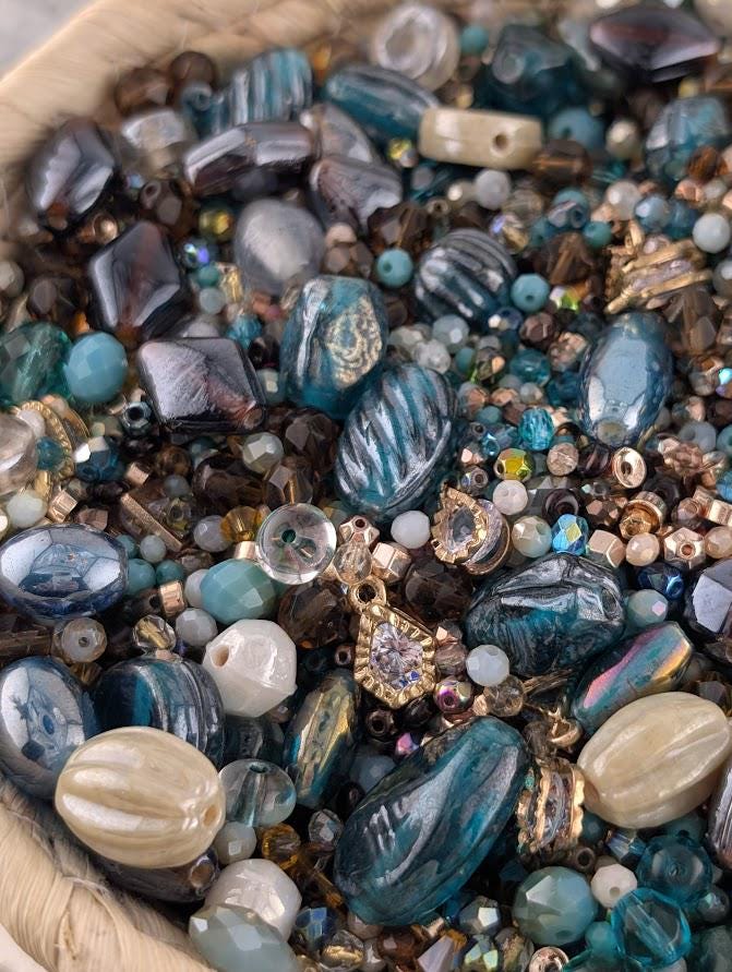 Learise Exclusive "Copper Canyon" Glass Bead Soup Mix (56g Pkg)