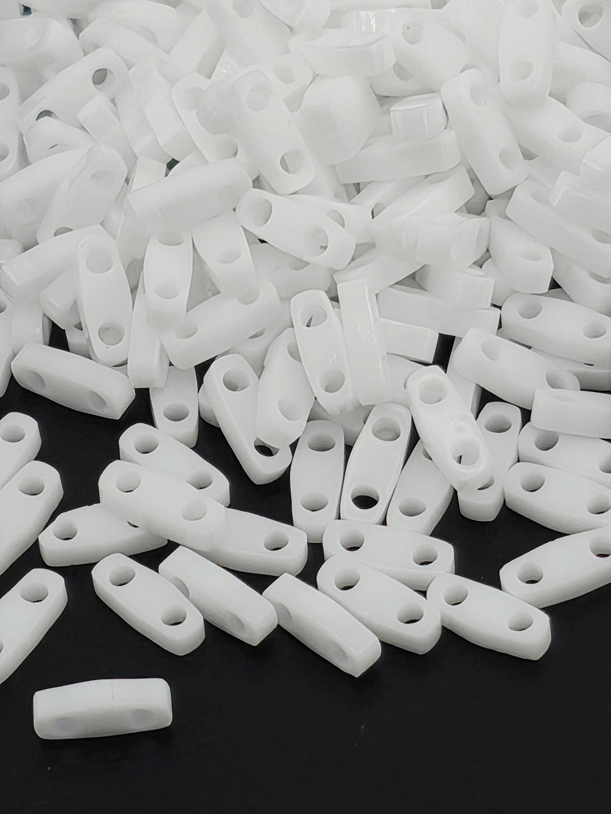 QTL0402F-Miyuki Quarter Tila Beads:White O/MA (7.5g pkg)