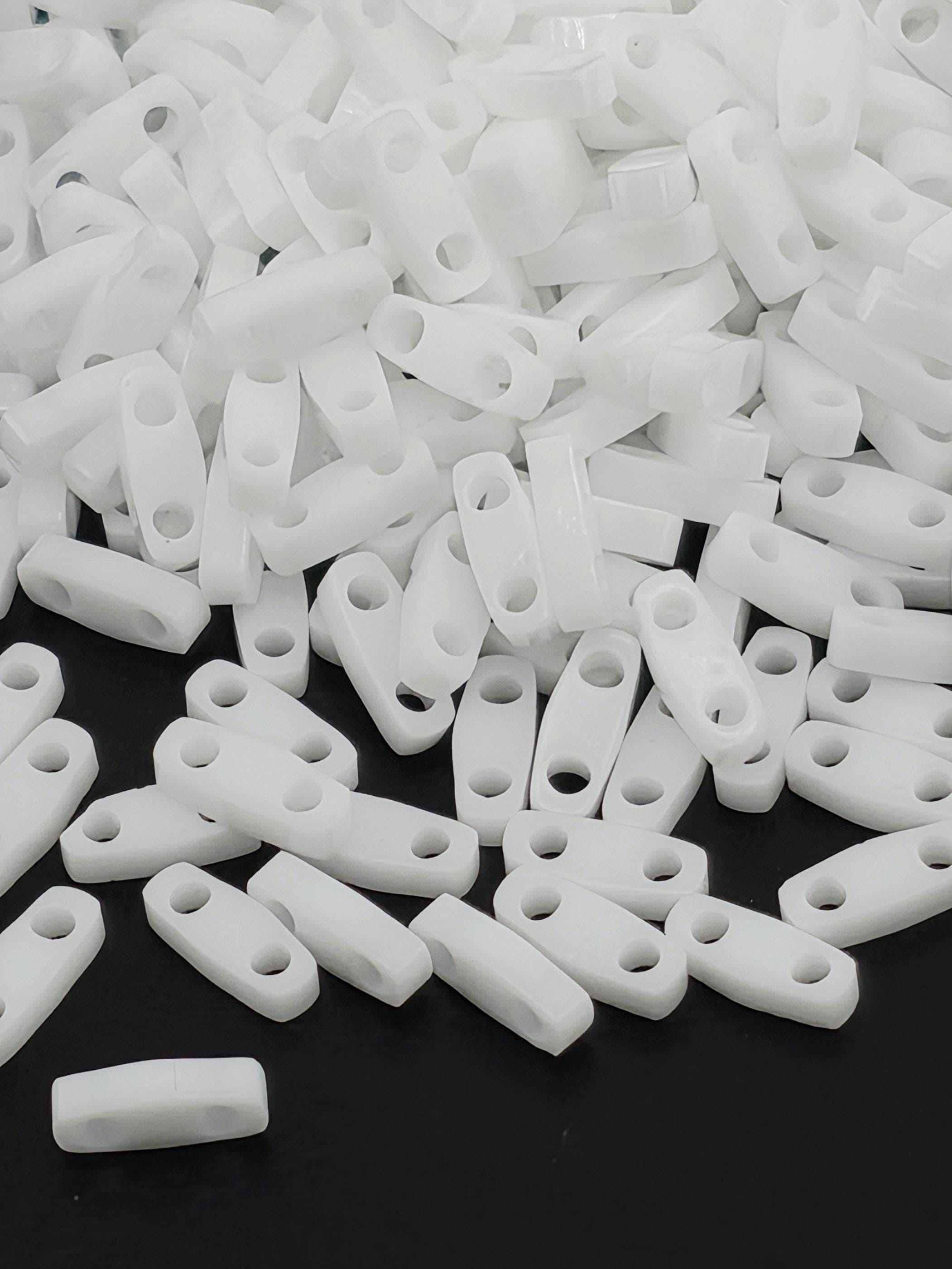 QTL0402F-Miyuki Quarter Tila Beads:White O/MA (7.5g pkg)