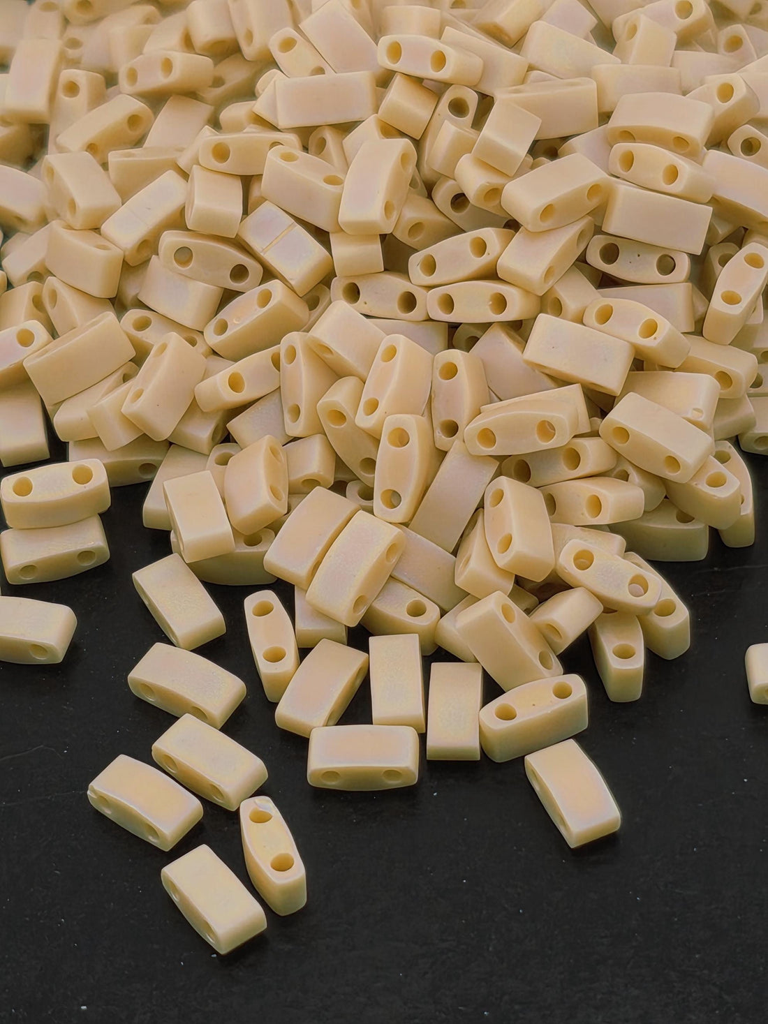 HTL0493FR-Miyuki Half-TIla Beads:Dark Flesh O/MA/R (7.5g pkg)