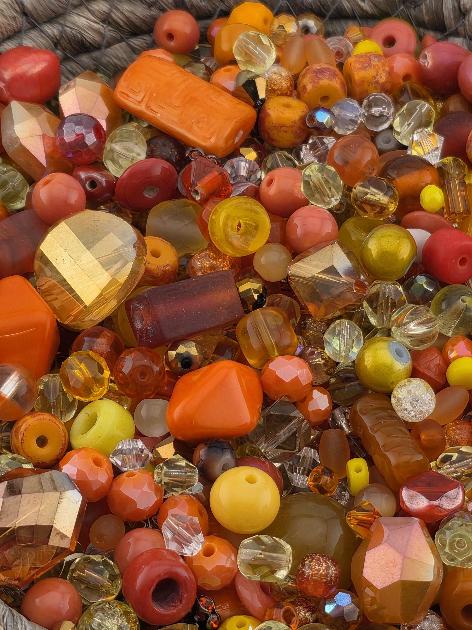 Learise Exclusive "Zest Fest" Glass Bead Soup Mix (56g Pkg)