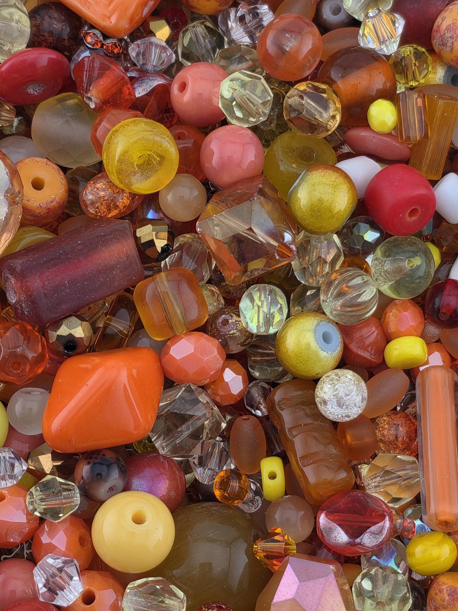 Learise Exclusive "Zest Fest" Glass Bead Soup Mix (56g Pkg)